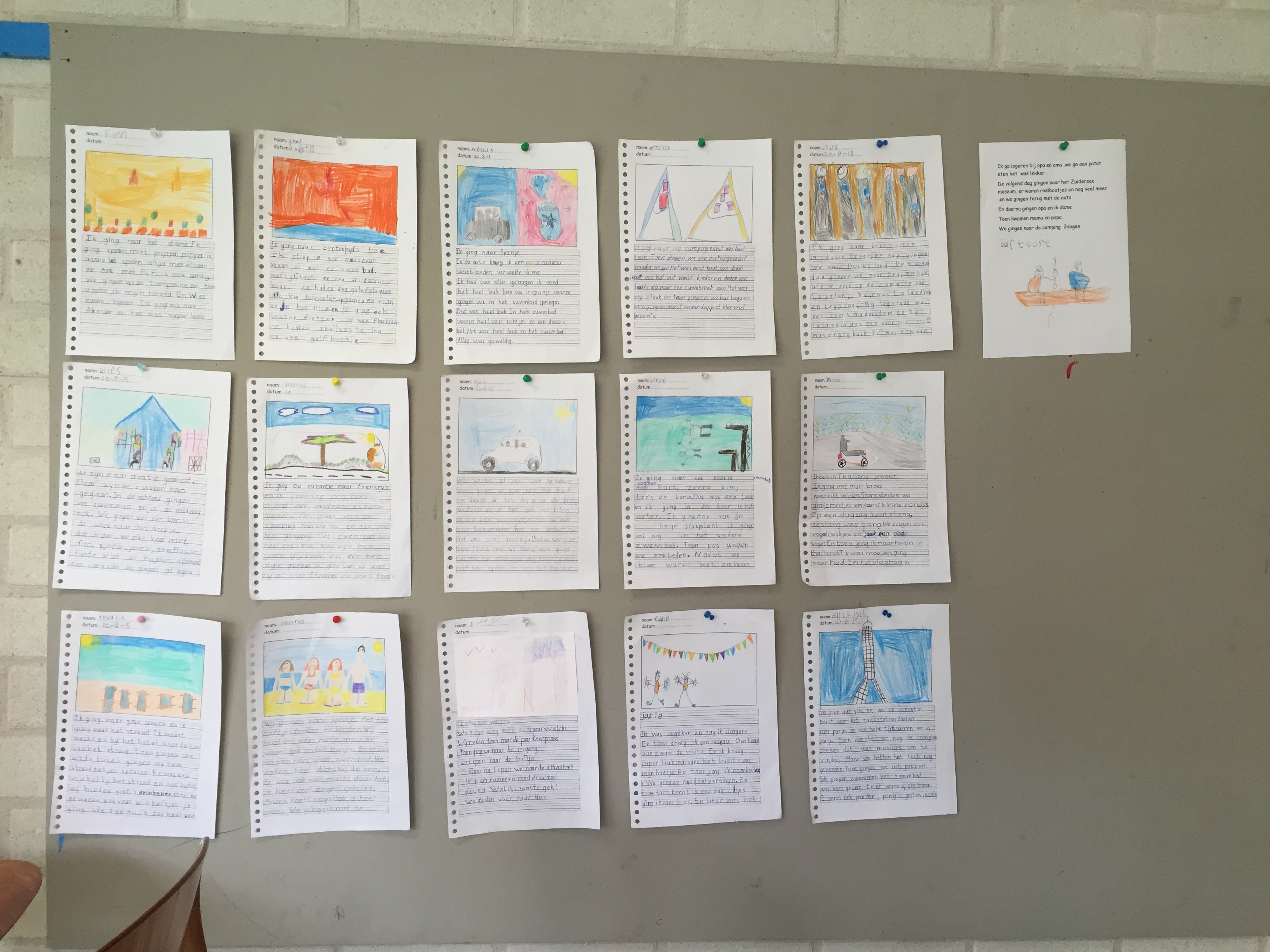 Groep 5 heerlijk gestart!