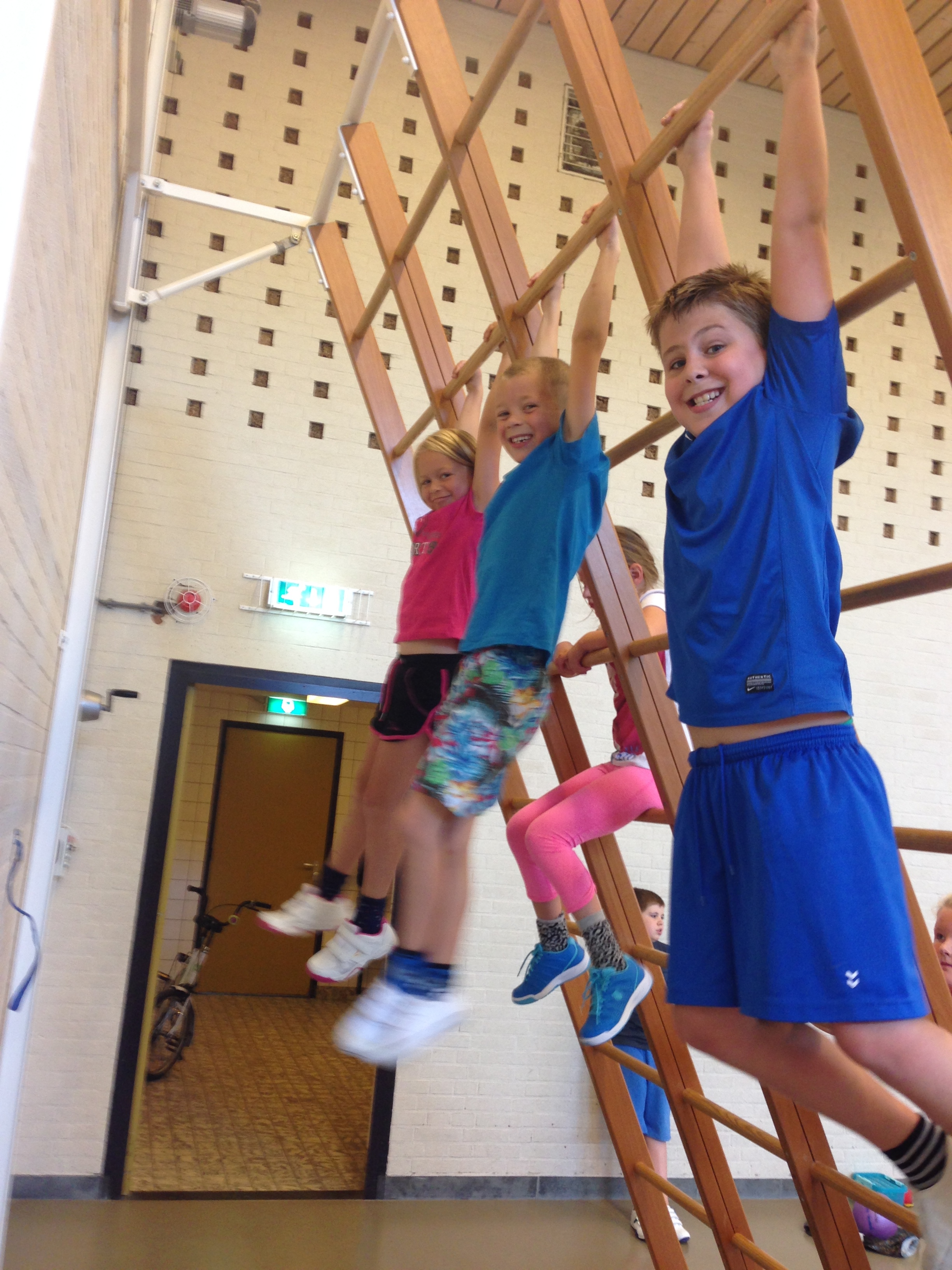 Groep 5 druk met het thema