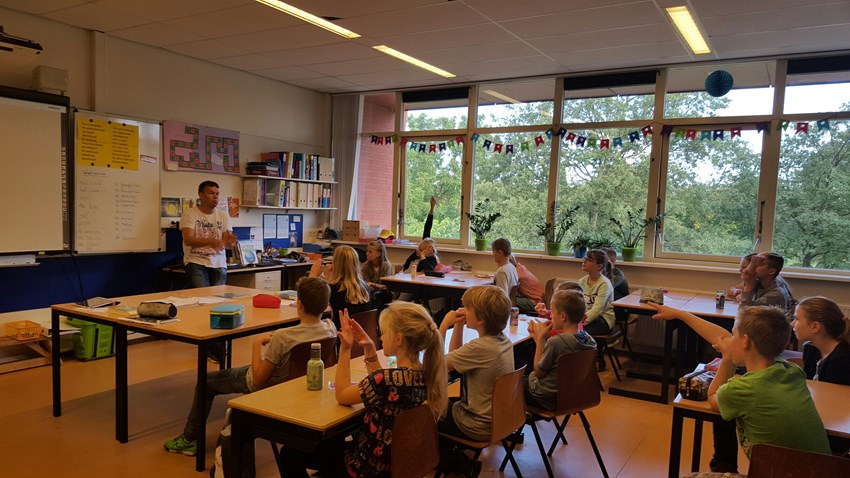 gast in de klas