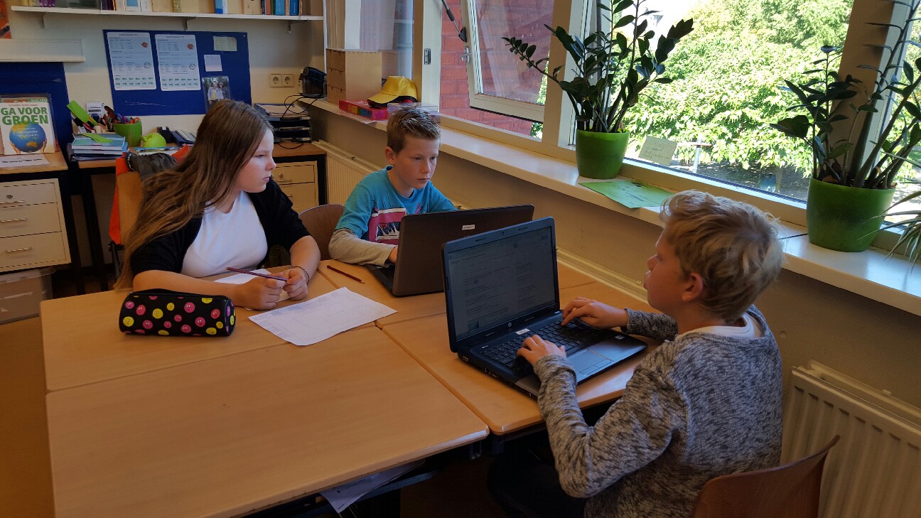 groep 8 verwerkt alle informatie