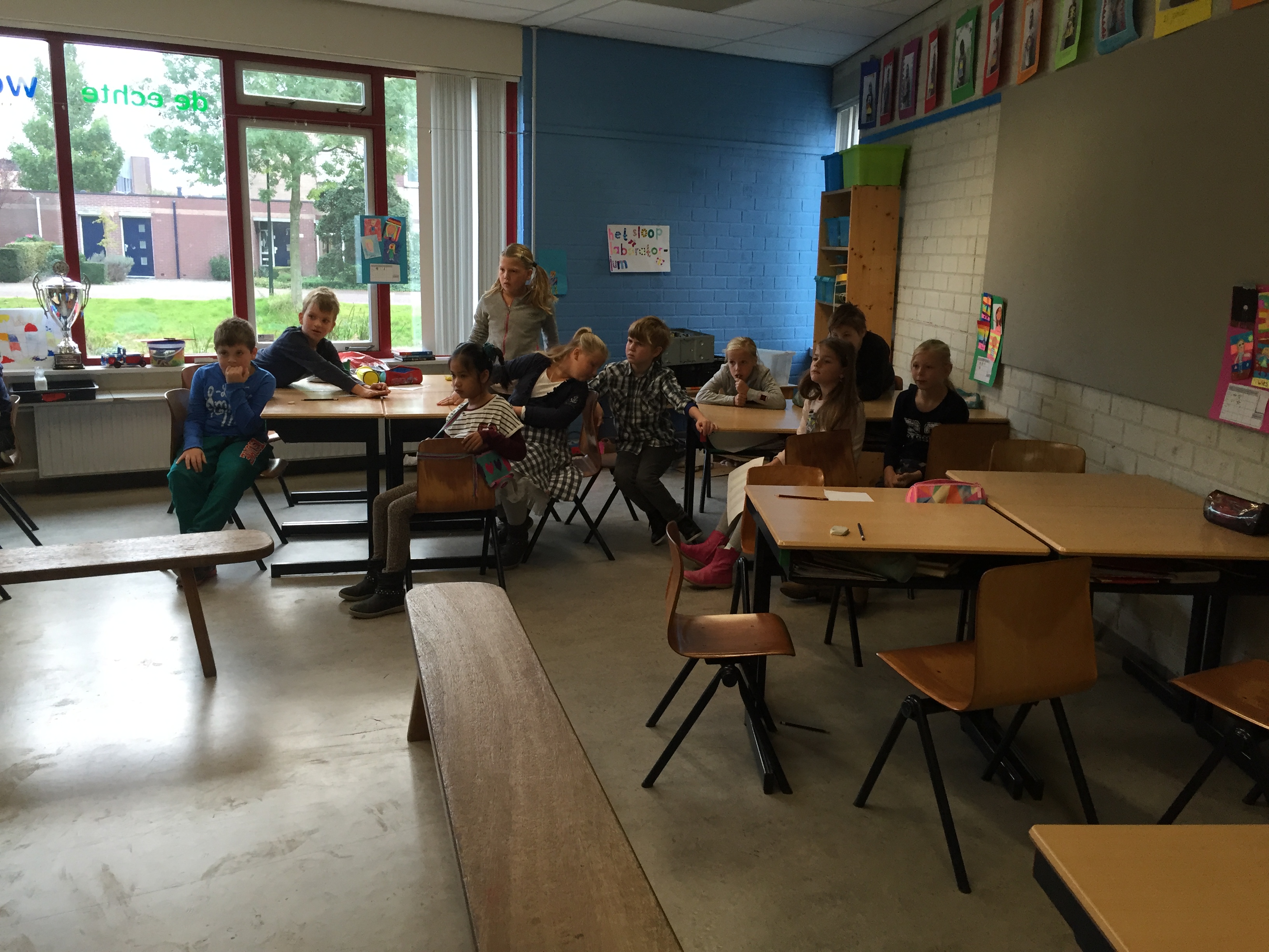 Groep 5 presenteert!