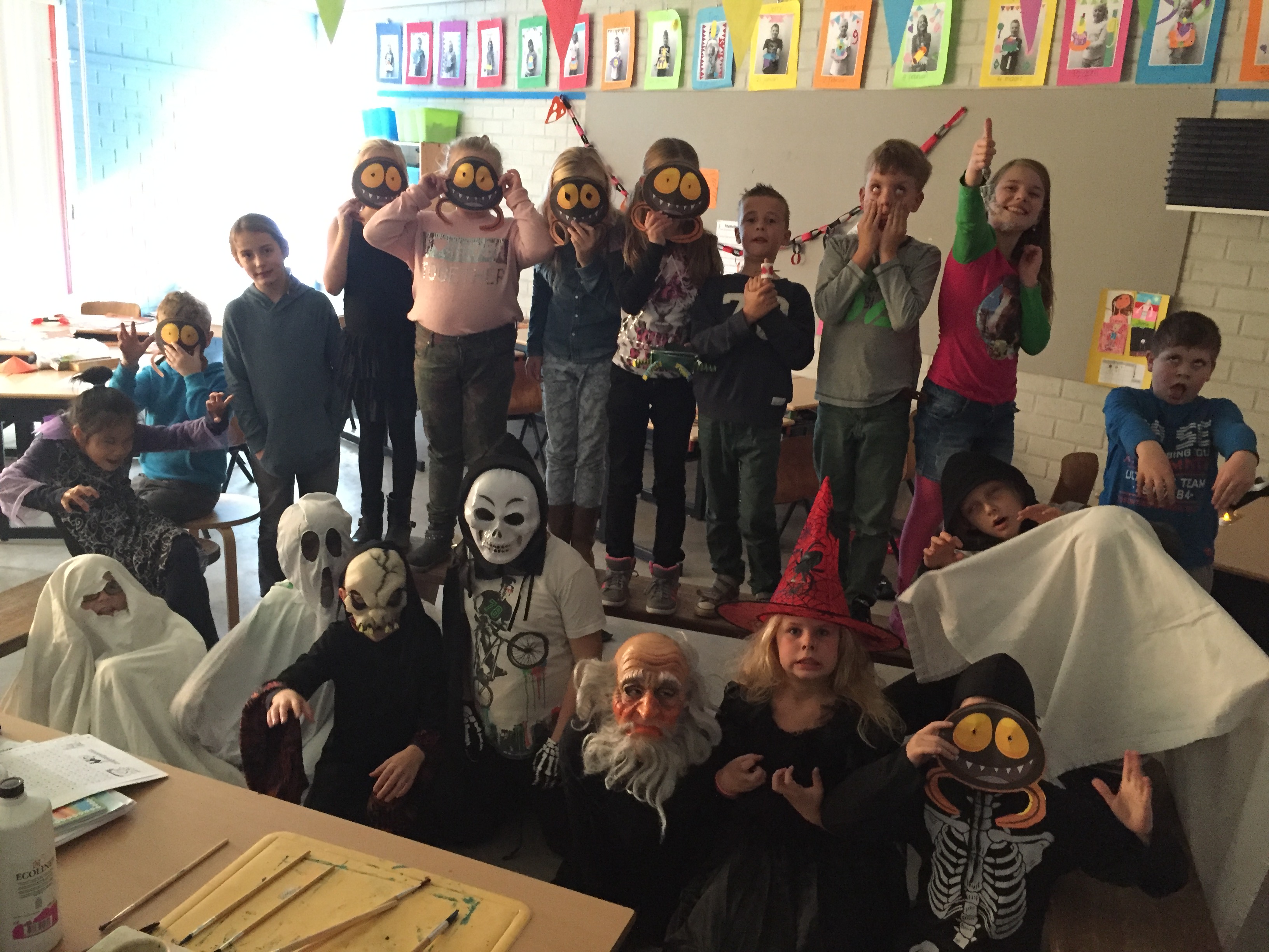 Halloween in groep 5!