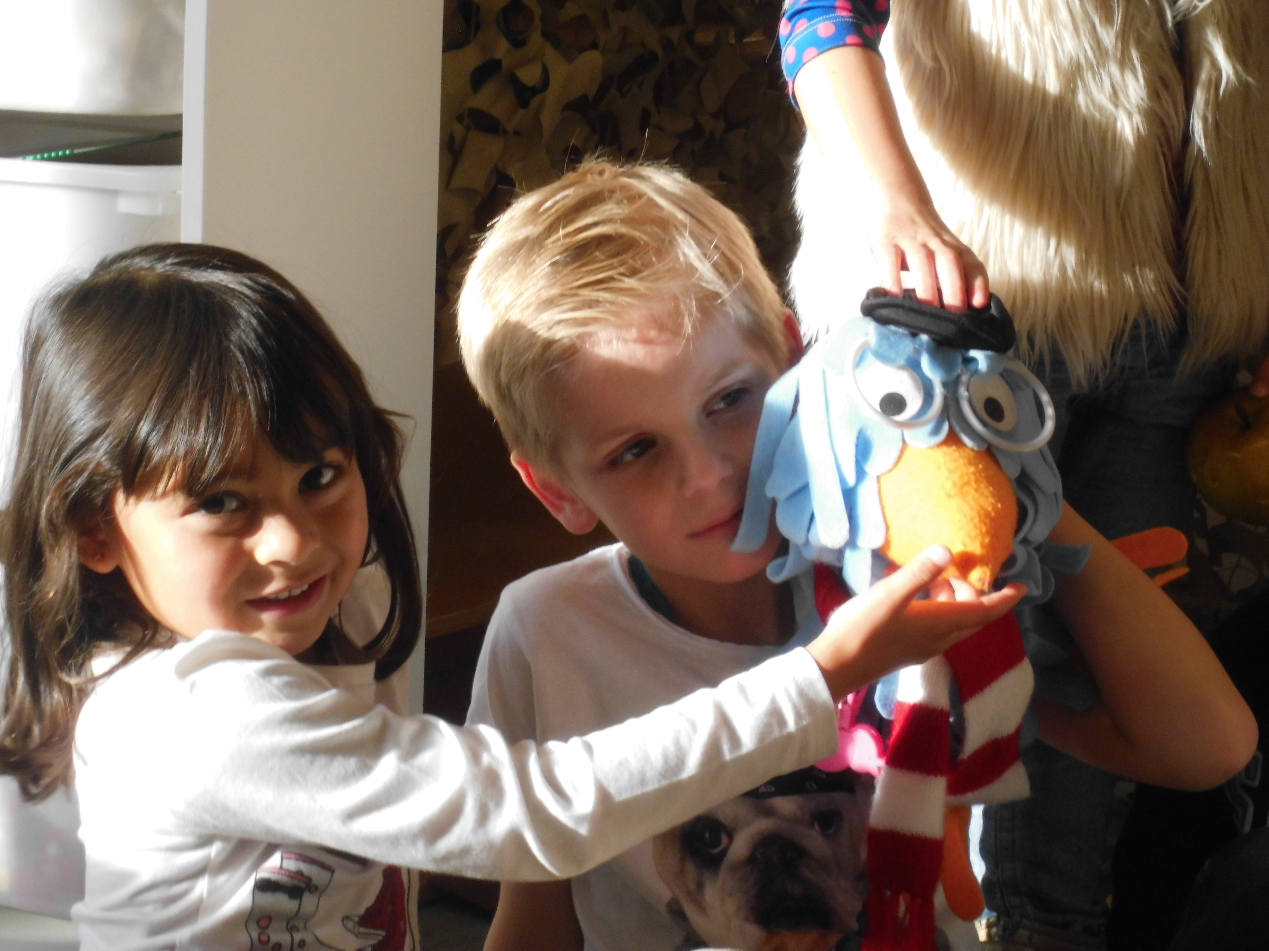 groep 1-2 Gerrit de Postduif is aan komen waaien!