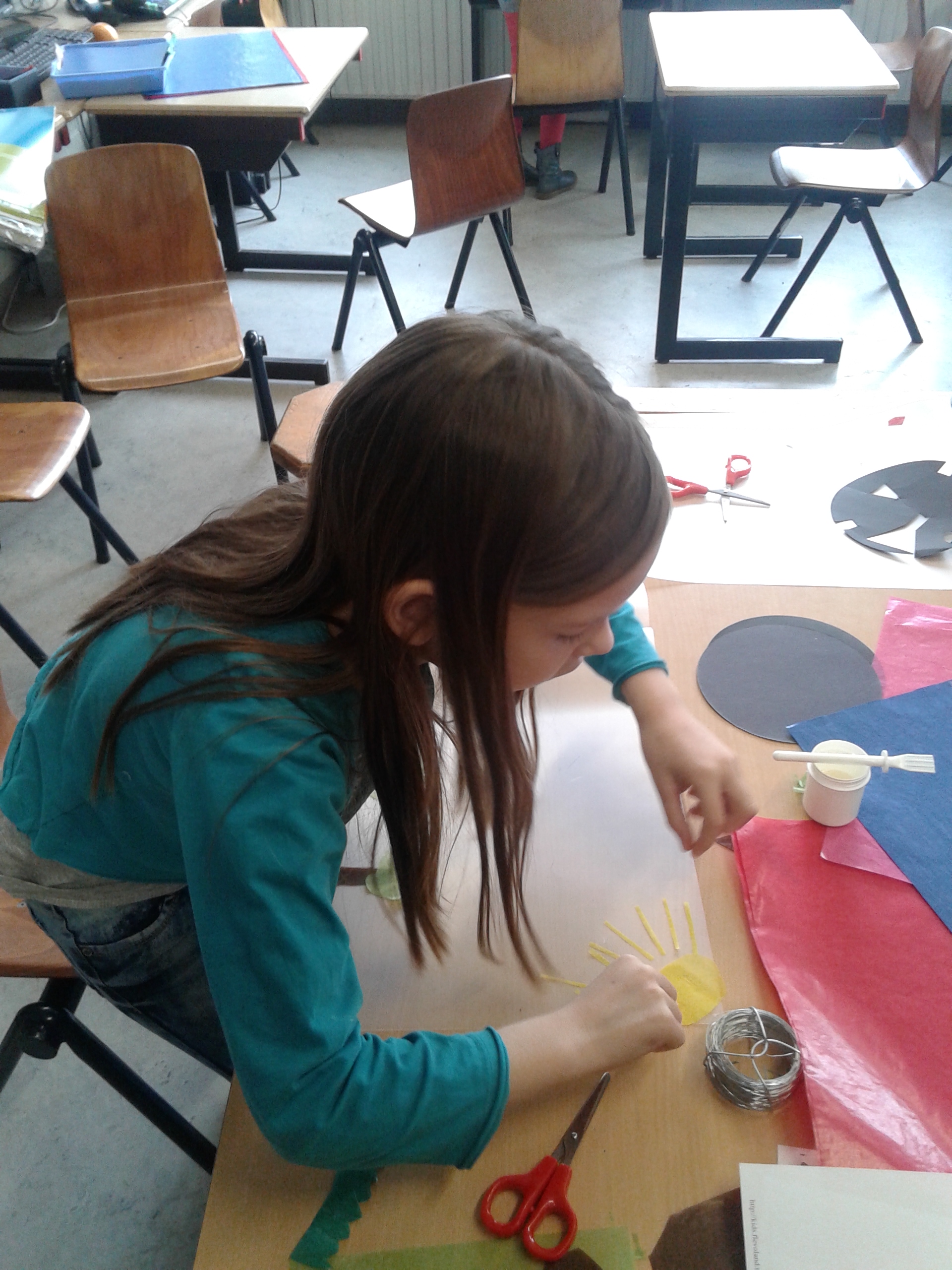 groep 3-4: lampion maken