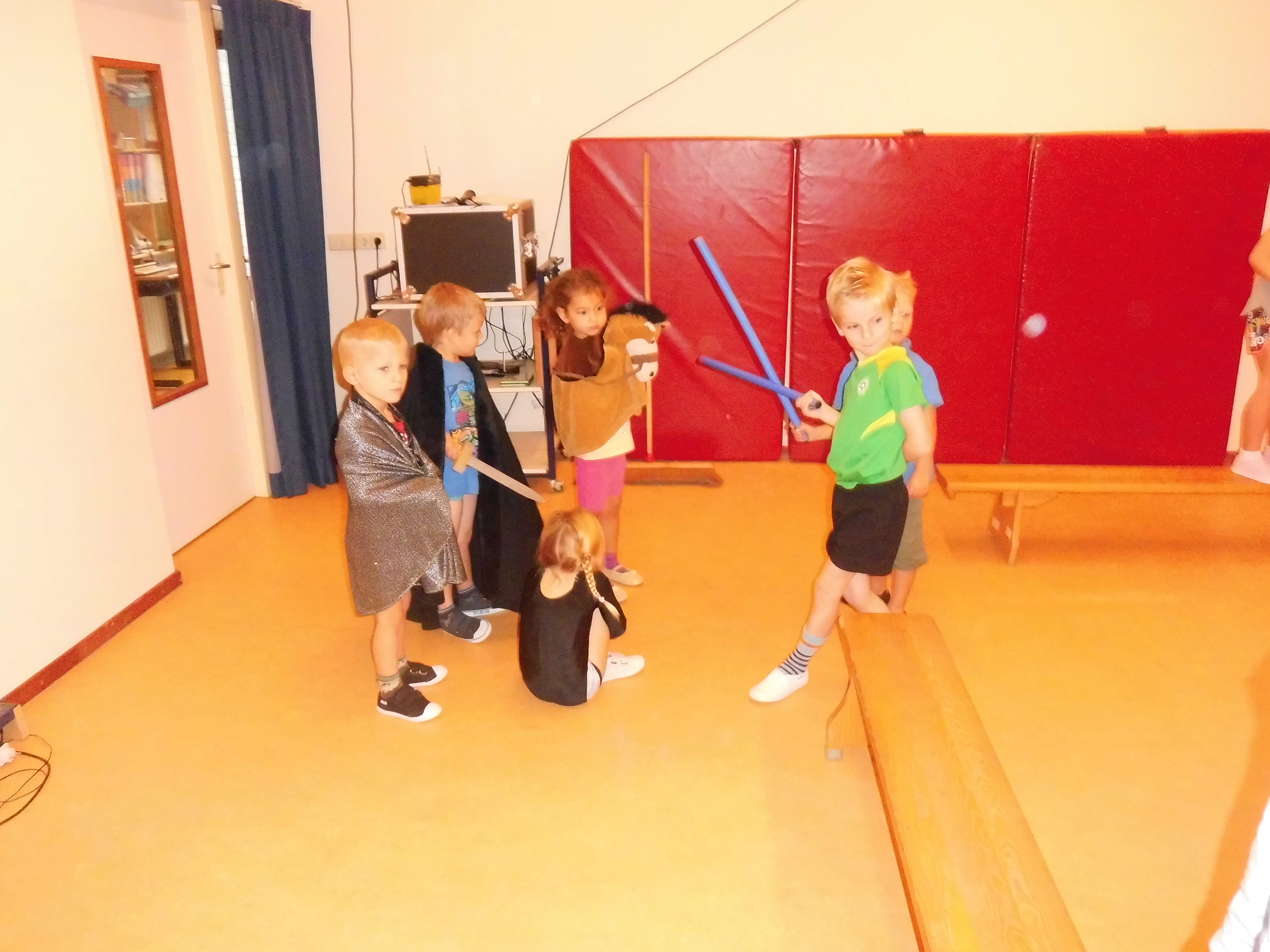 groep 1-2 het Sint Maarten toneelspel