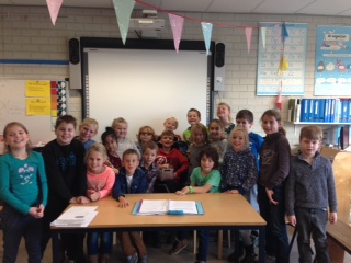 Groep 5 Jelle op bezoek!