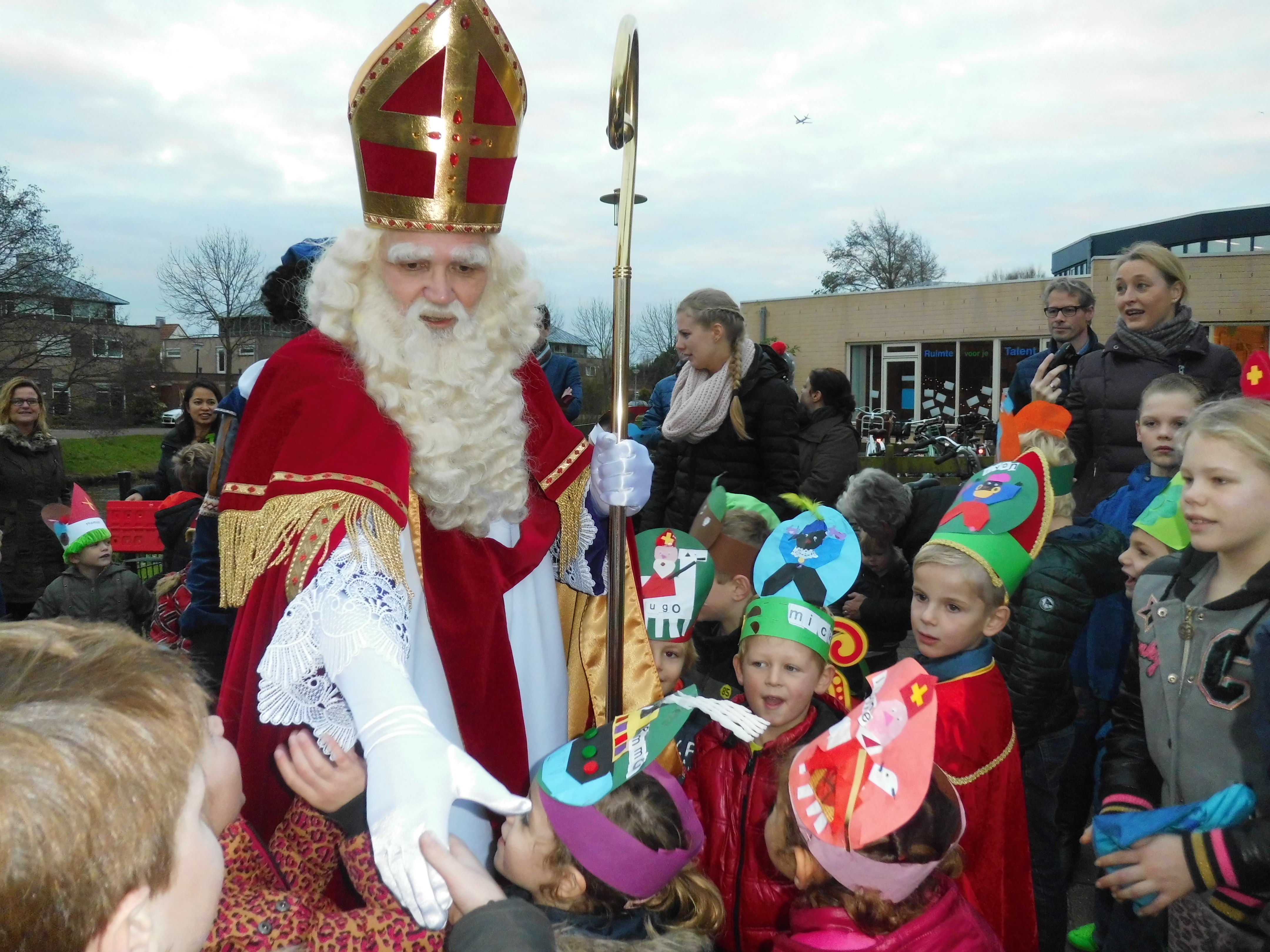 groep 1-2 Welkom Sinterklaas en zwarte Pieten!