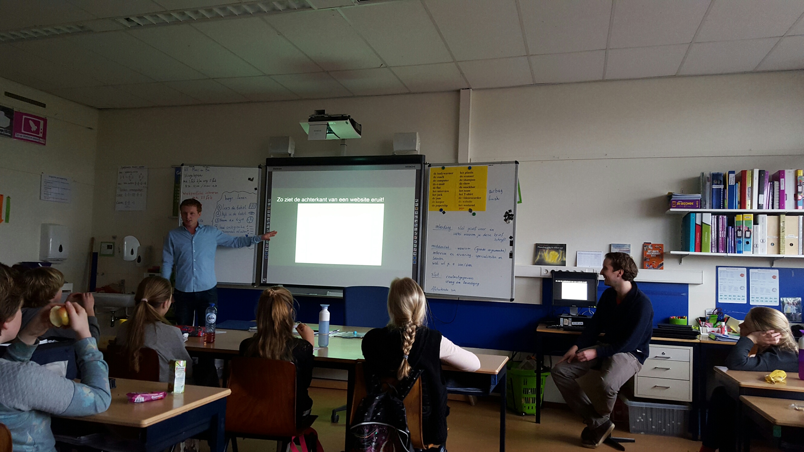 gastsprekers in groep 8