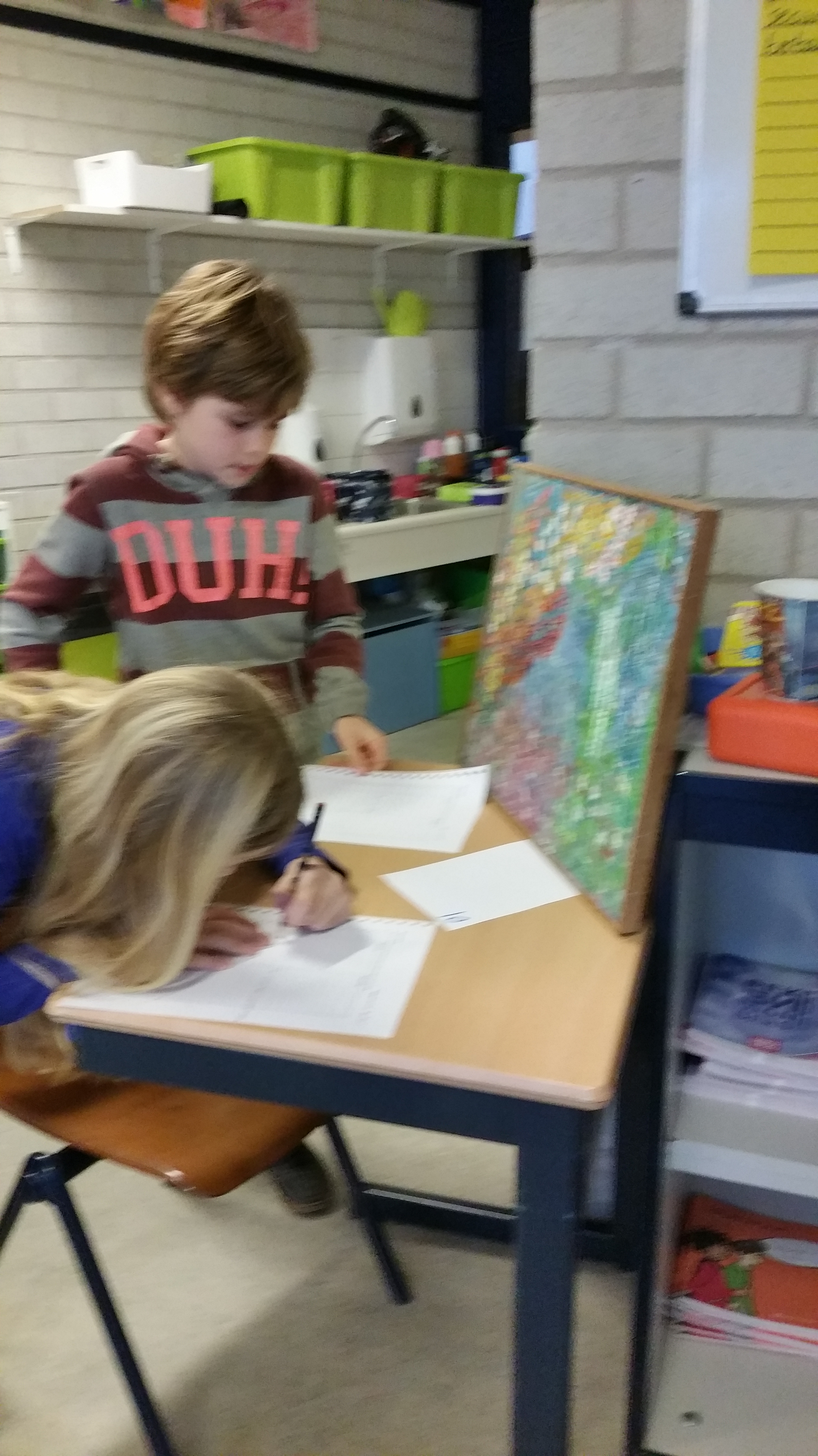 groep 6 is gestart met het nieuwe thema