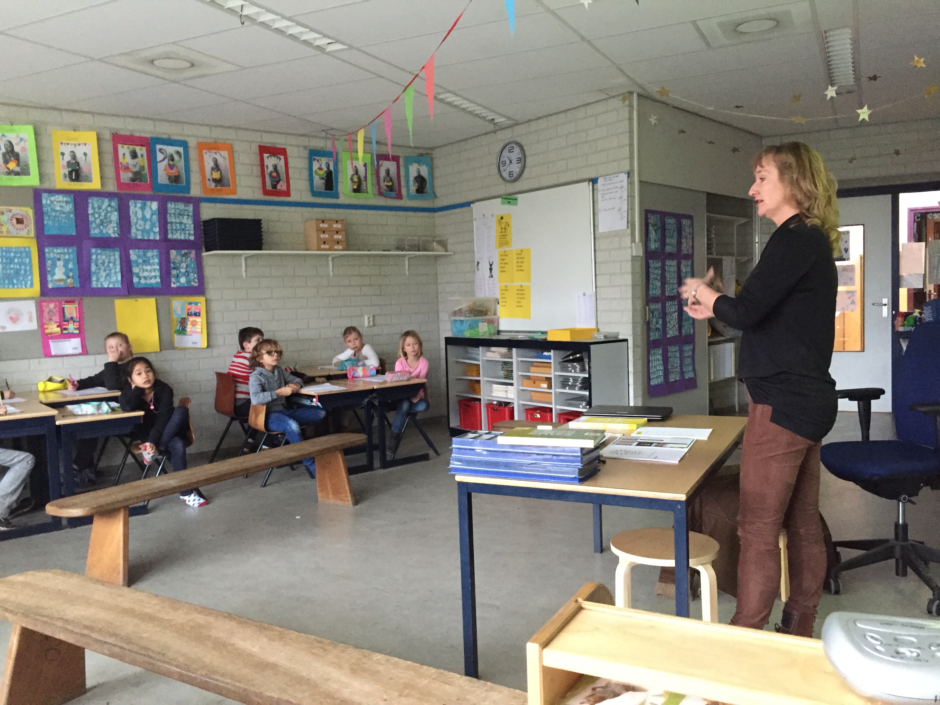 Gastles van Amnesty International in groep 5 