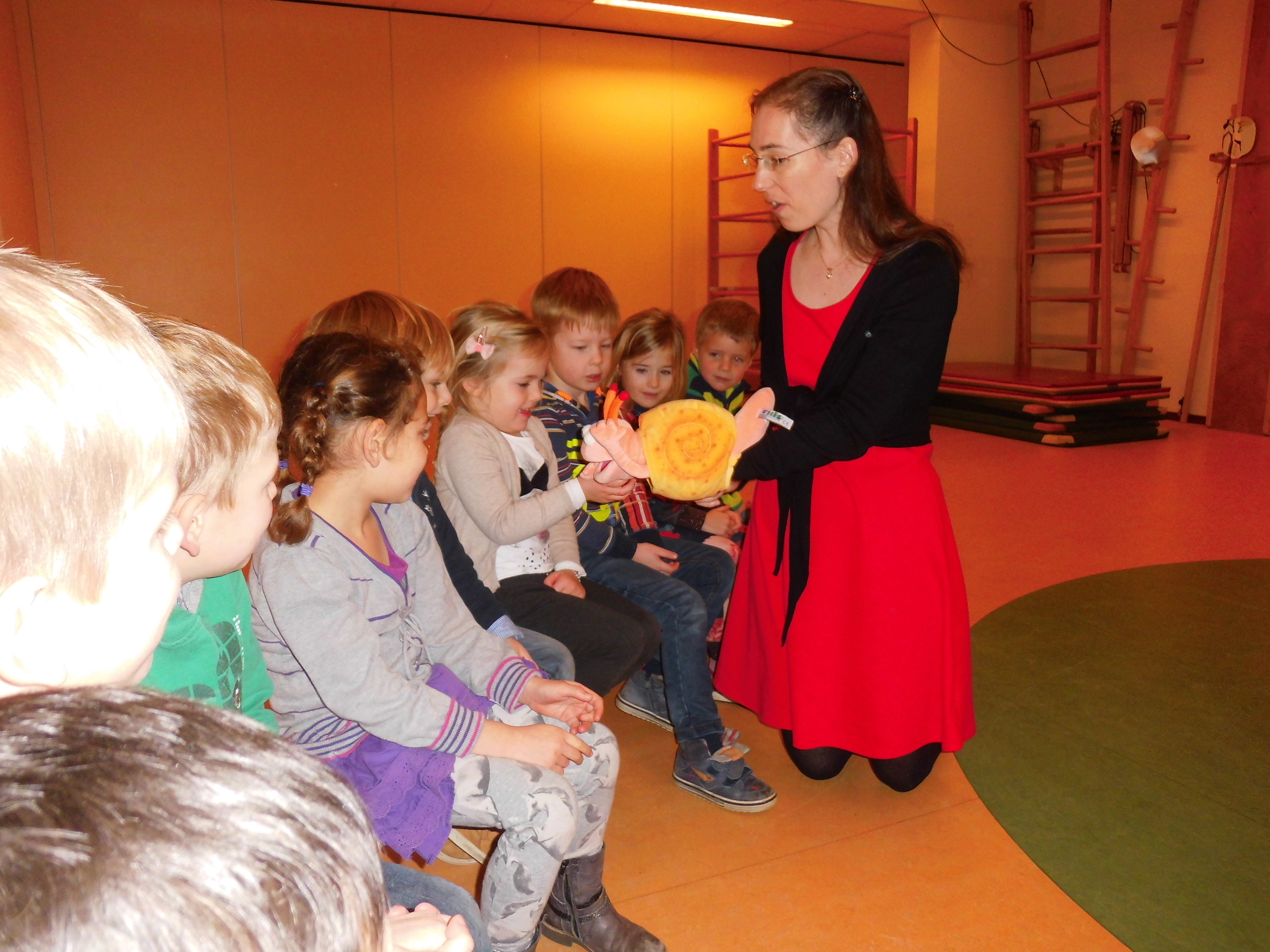 Muzikale workshop in groep 1/2