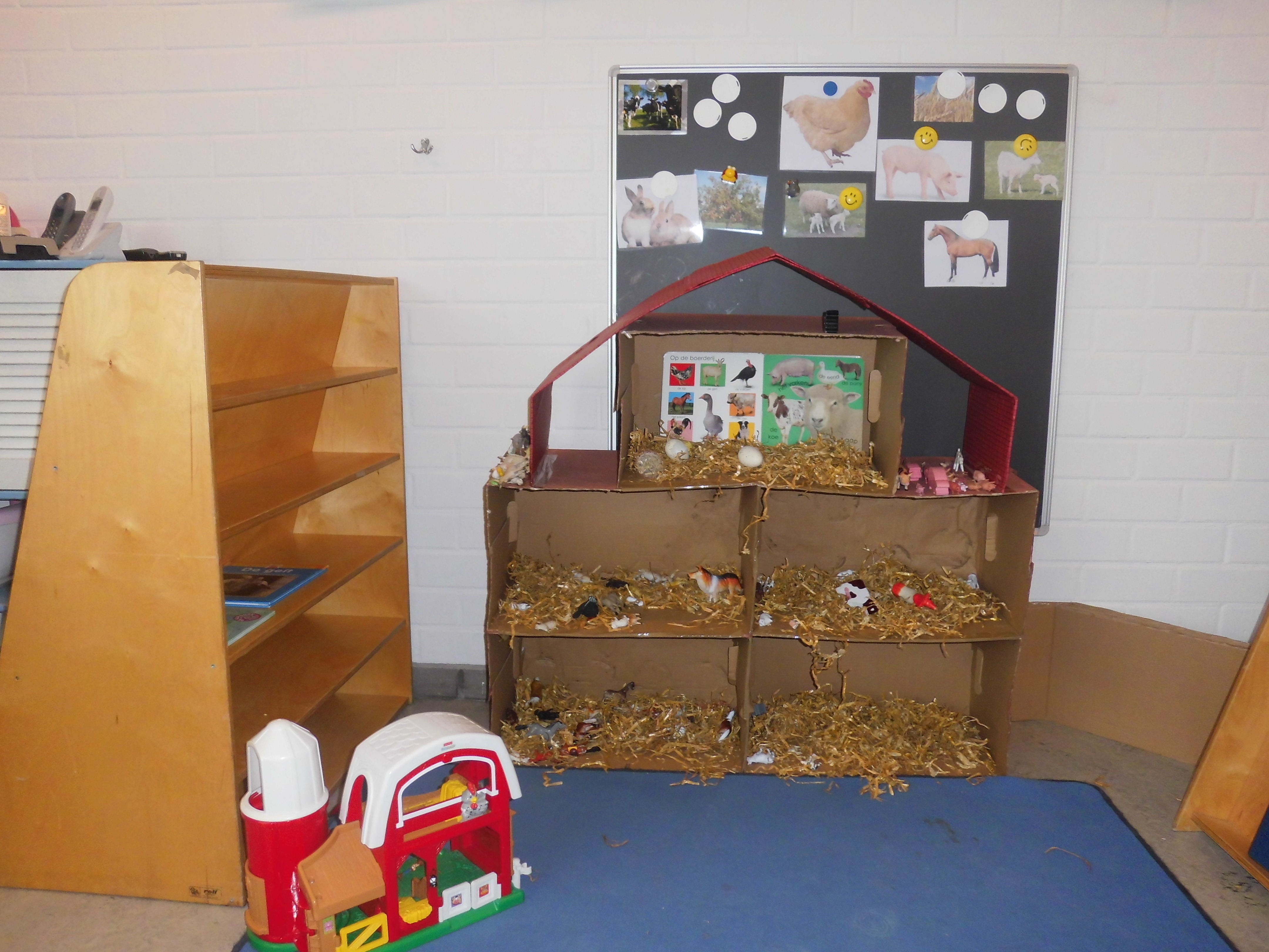 thema: de boerderij is gestart in groep 1/2