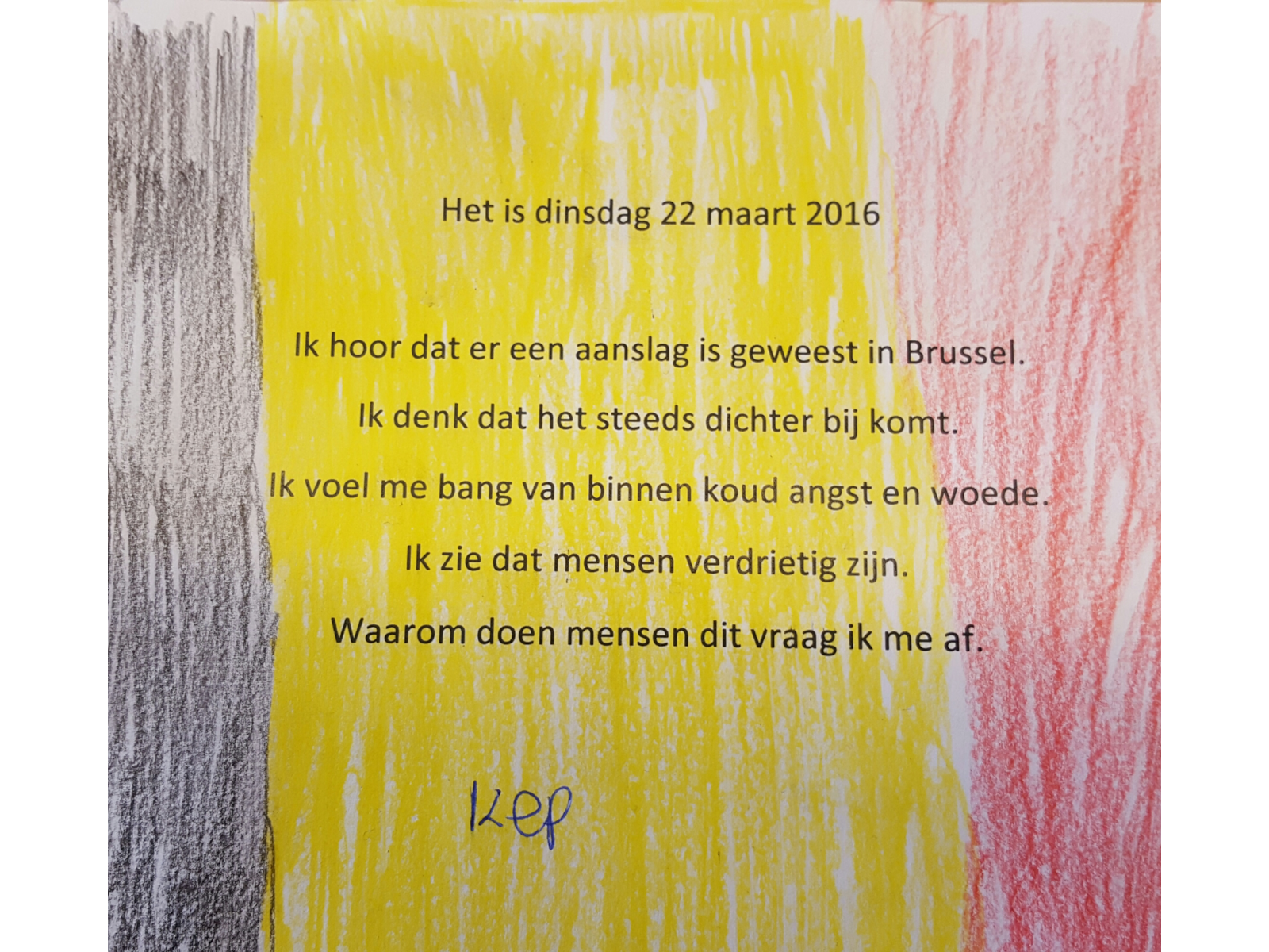 Groep 8 en de toestand in de wereld - De Ontdekkers