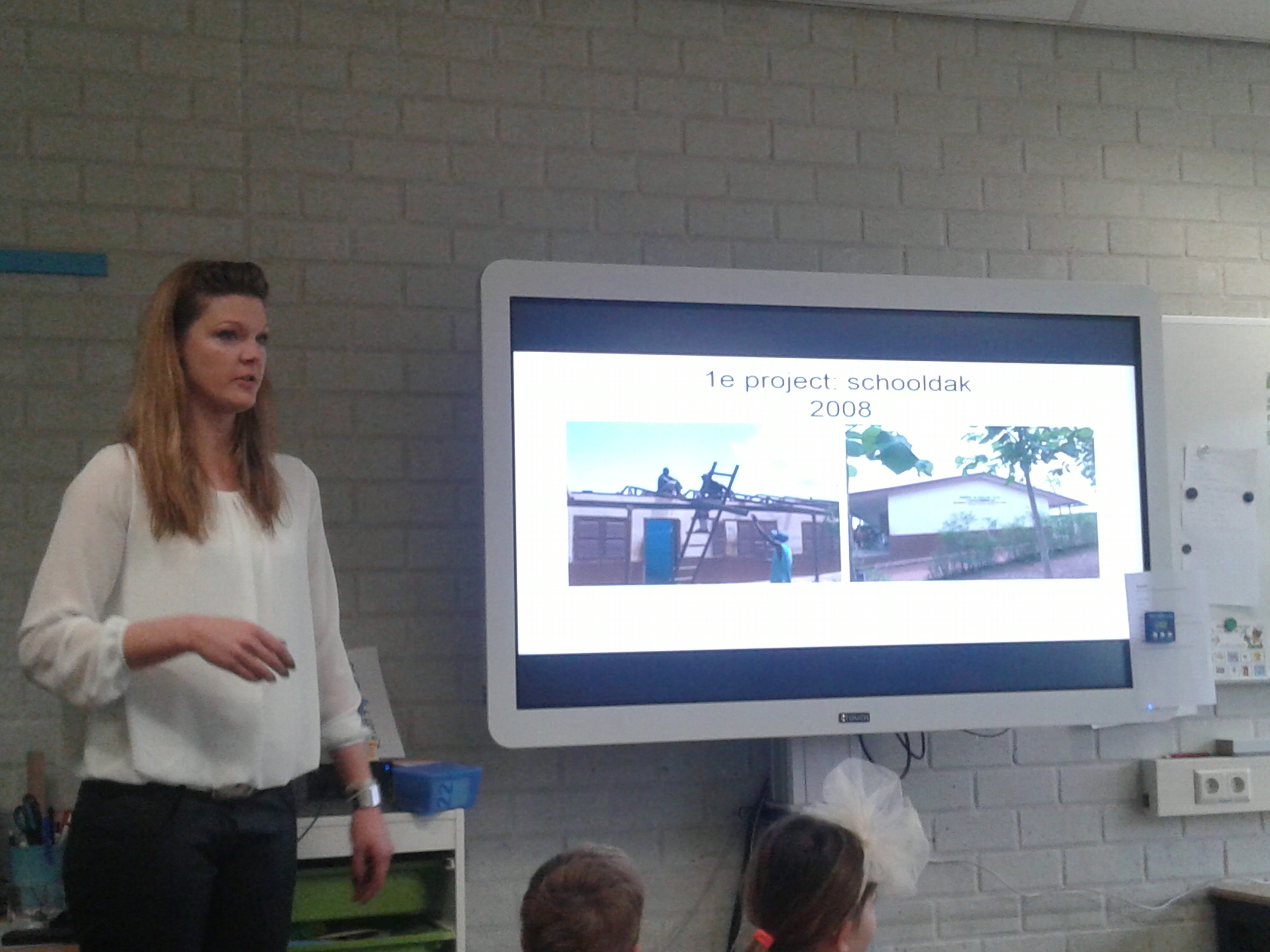 groep 3/4 voorbereiding op Ghana en bezoek fotostudio