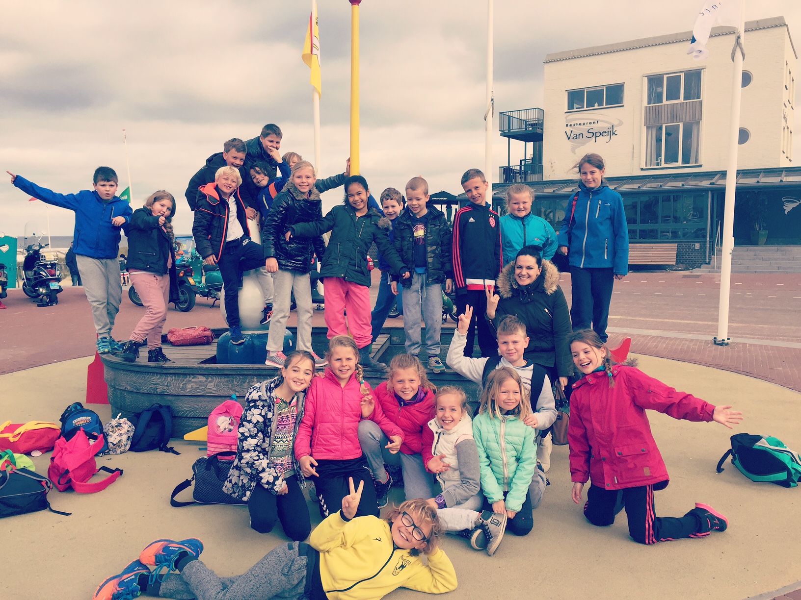 Groep 5 Koningsspelen 2016 