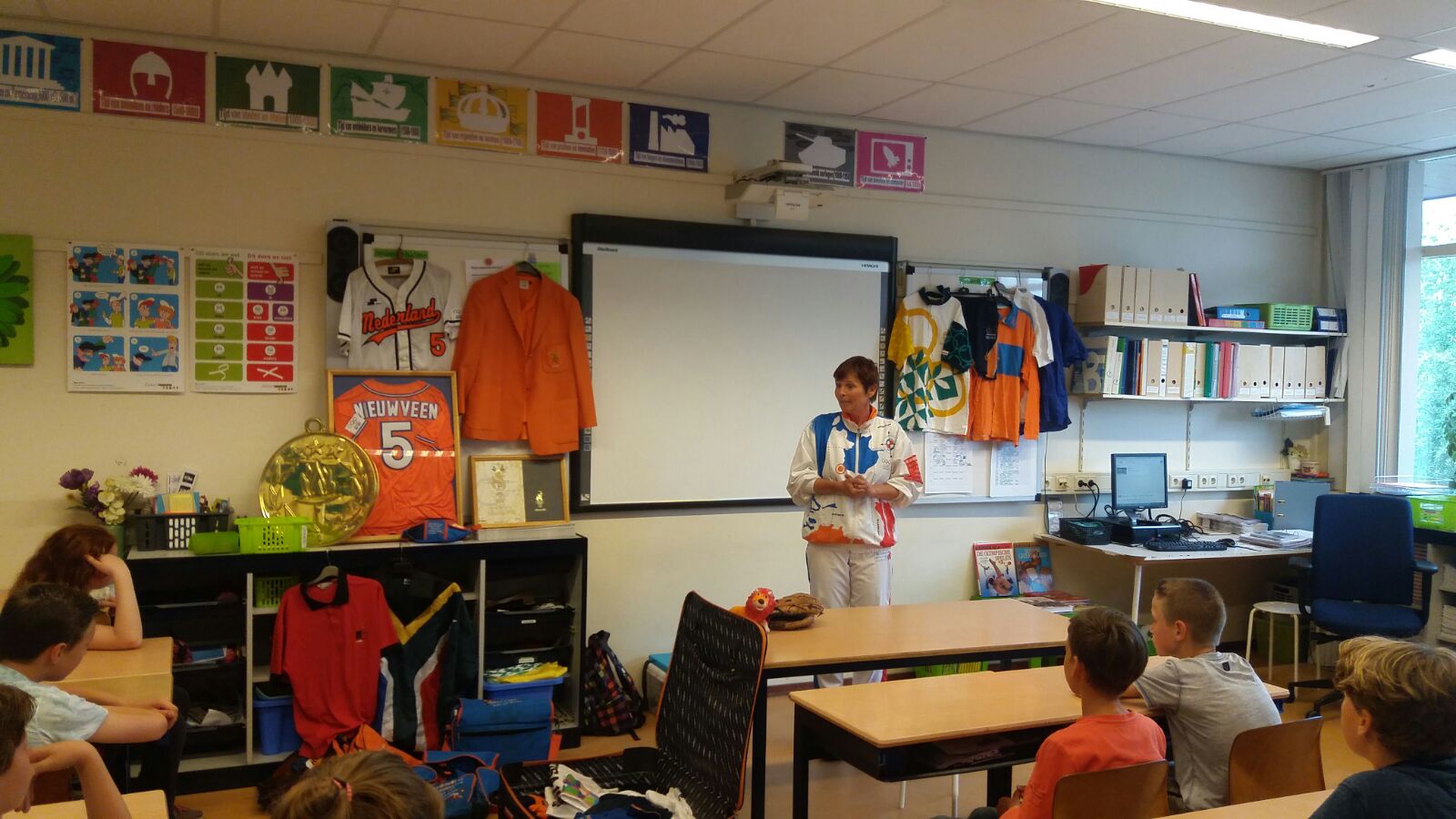 Groep 7: Volop bezig met de Olympische Spelen 