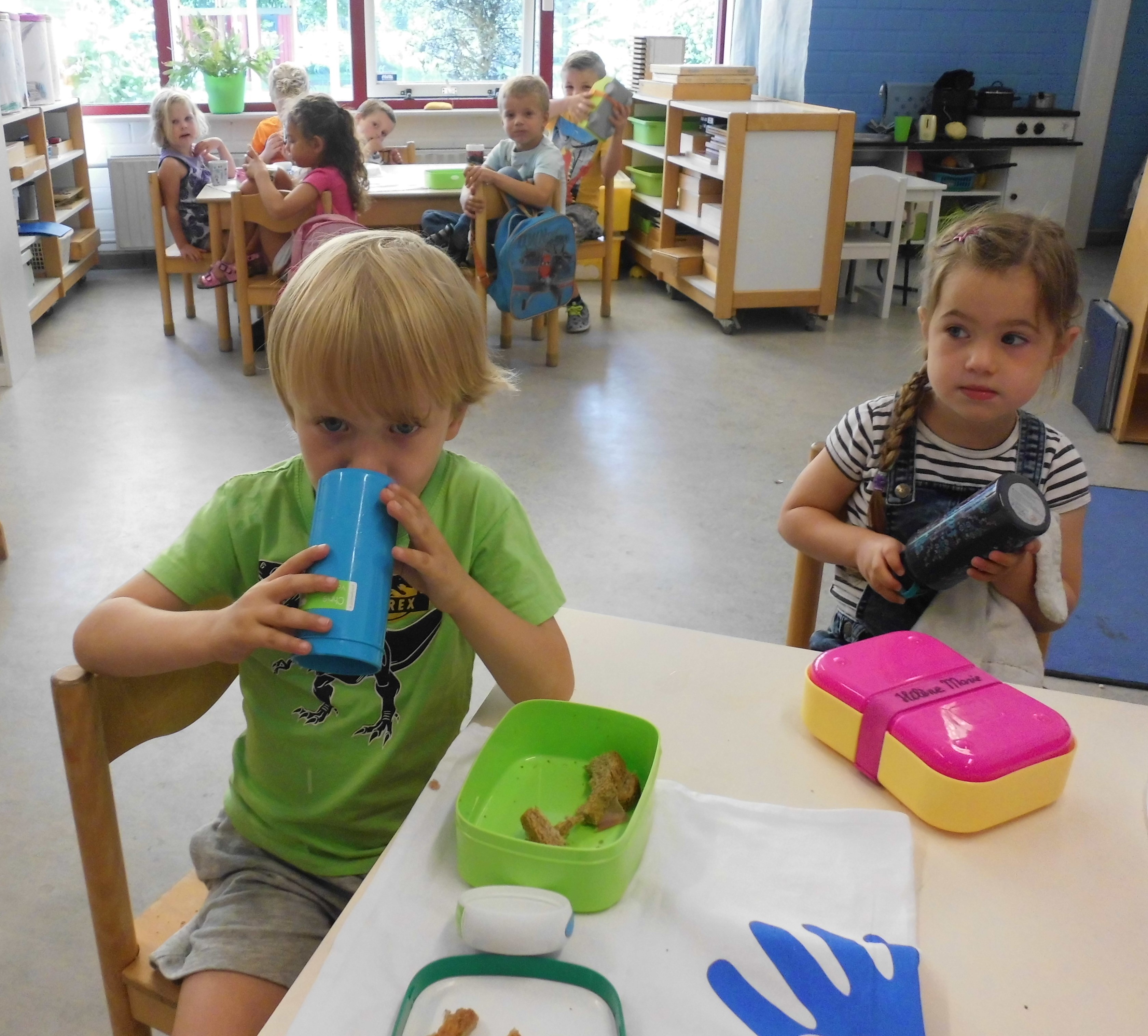 De eerste week van groep 1,2