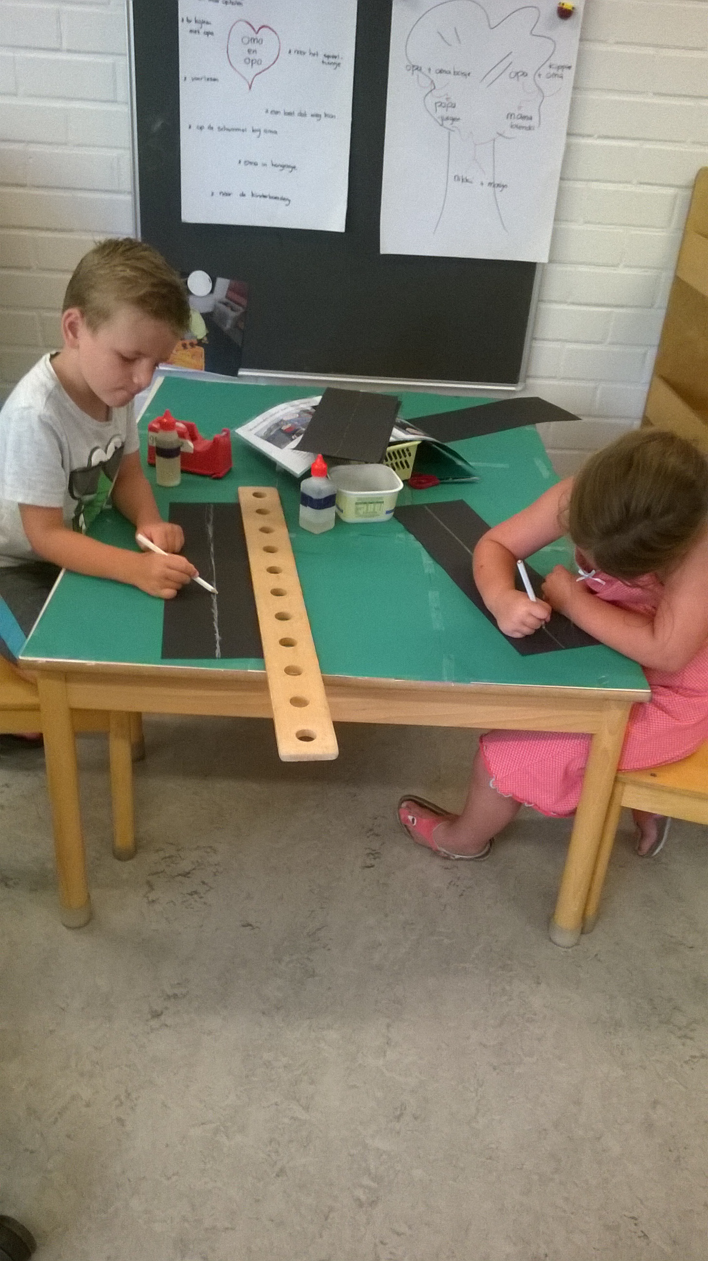 de week van groep 1,2