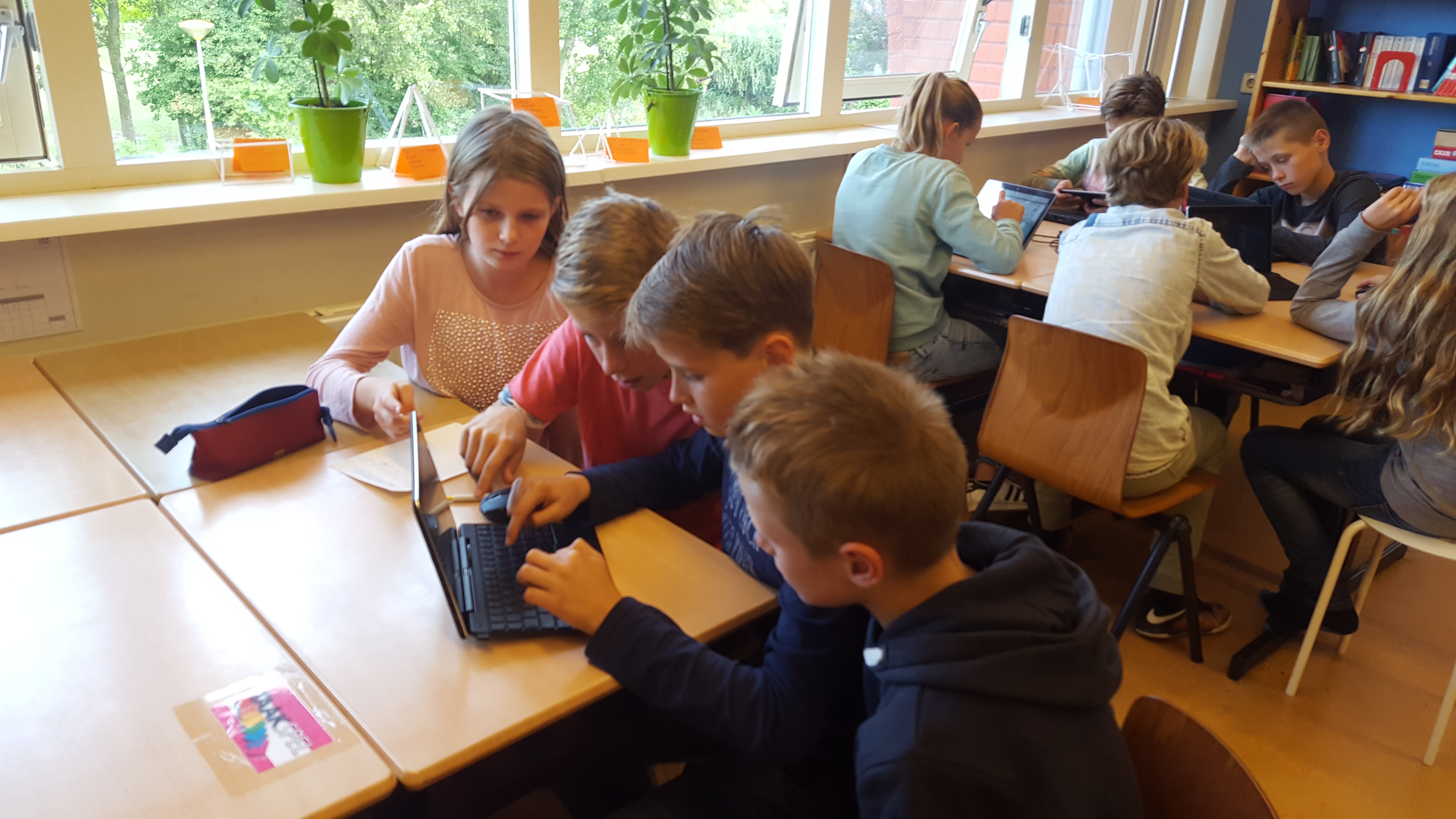 Groep 8 maakt animatiefilmpjes