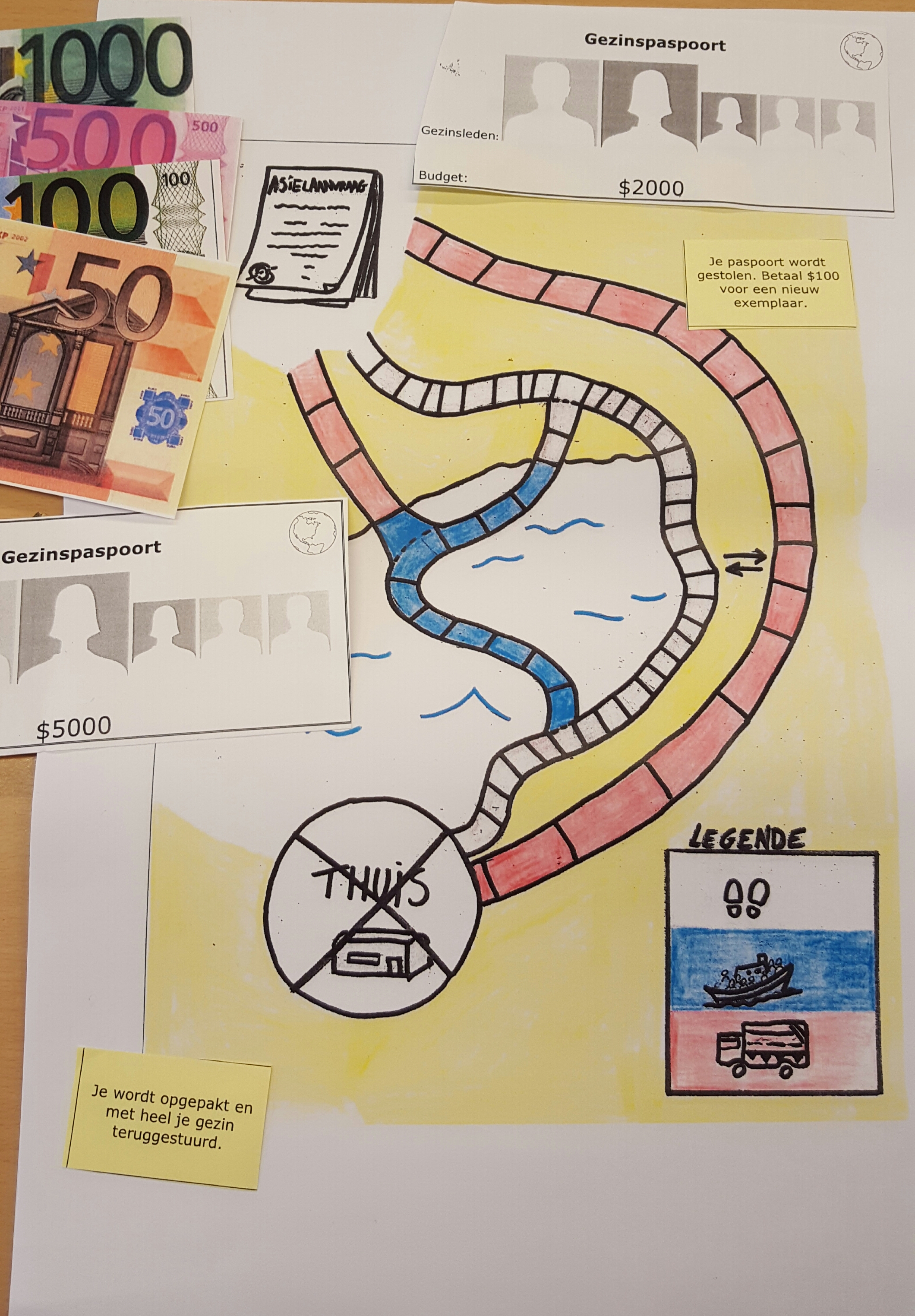 Groep 8 speelt een oneerlijk spel