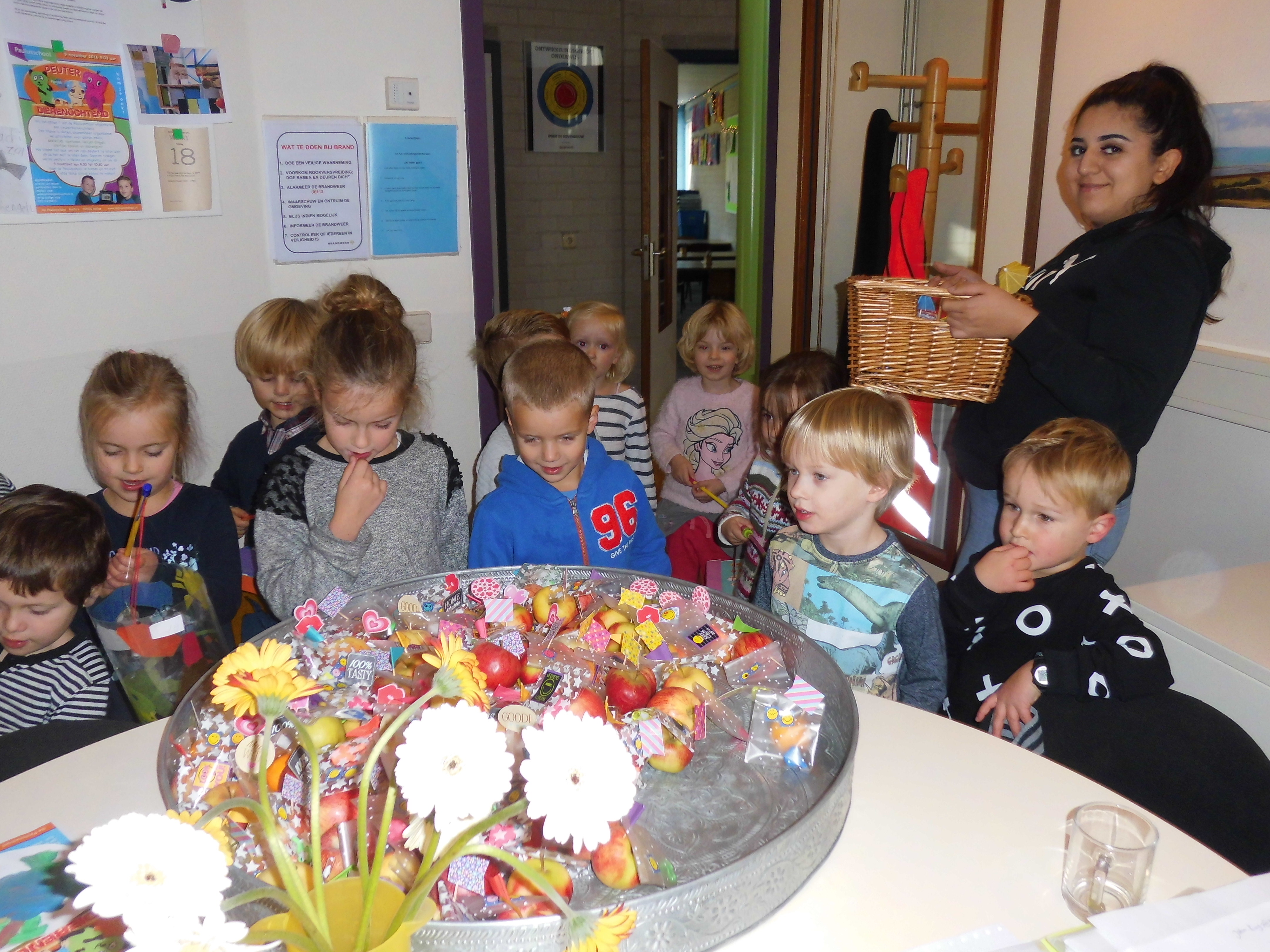 11 November in groep 1/2