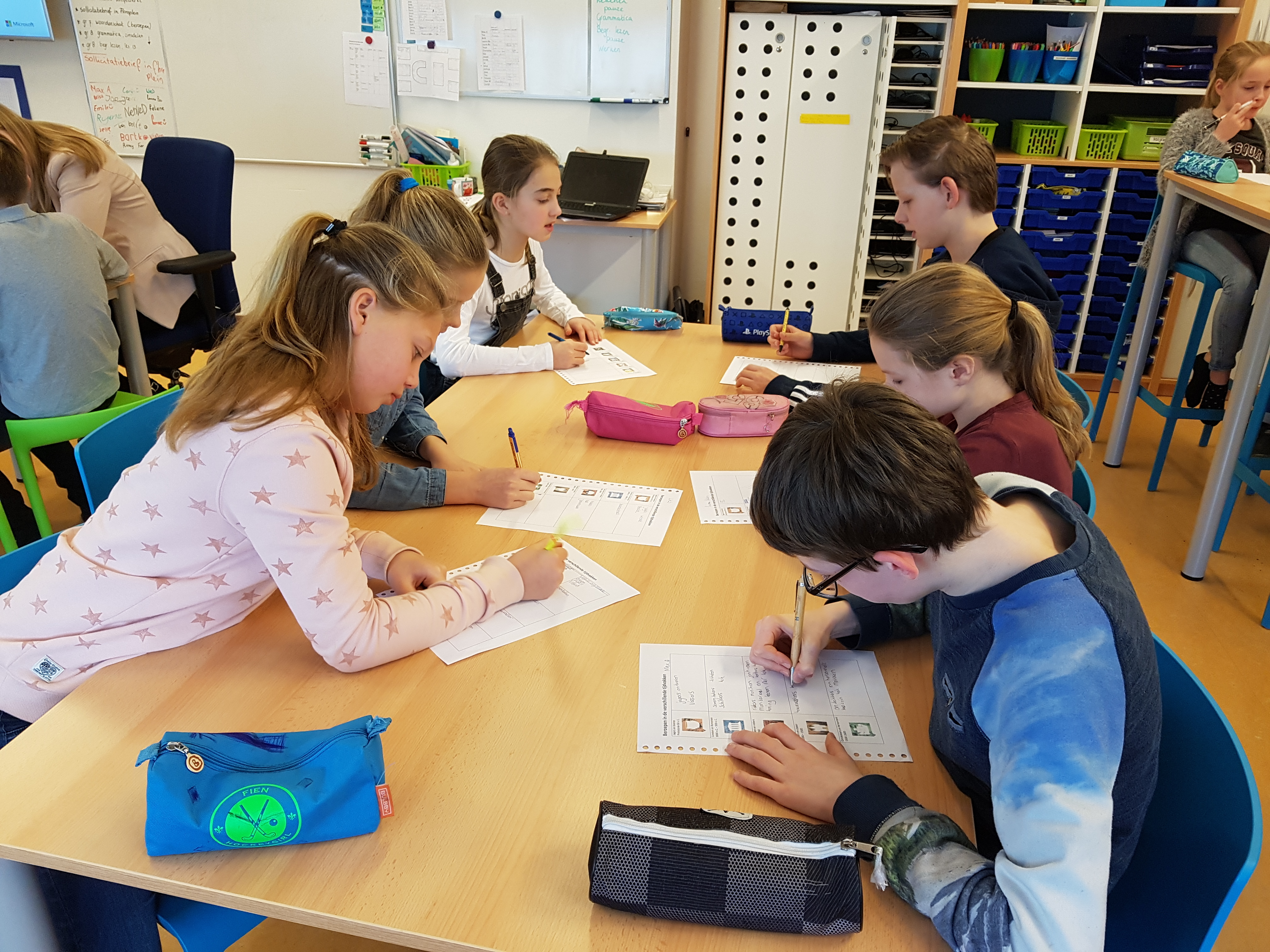 Oude en nieuwe beroepen in groep 7/8