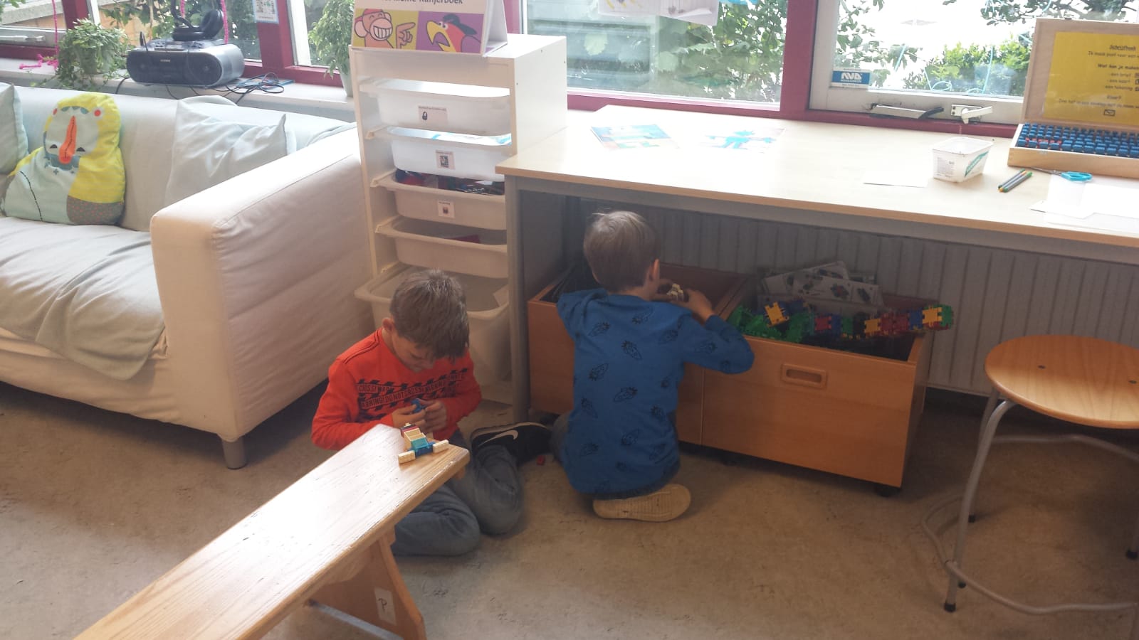 Na een week hard werken...