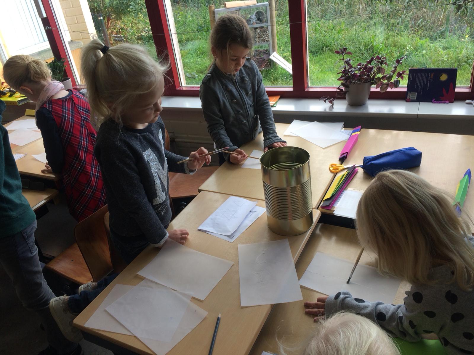 Gezellige lampionworkshop!