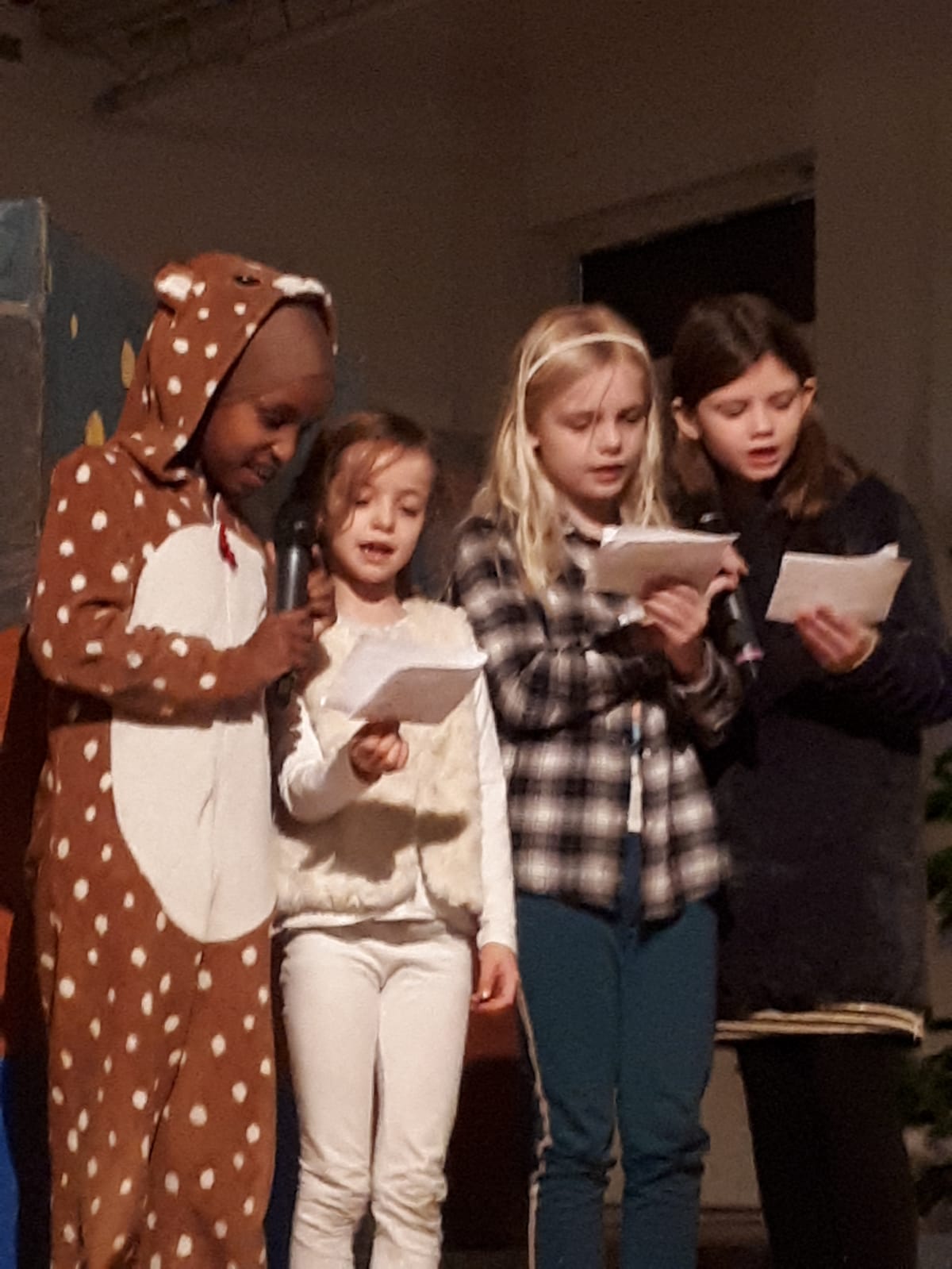 Druk bezochte kerstviering 