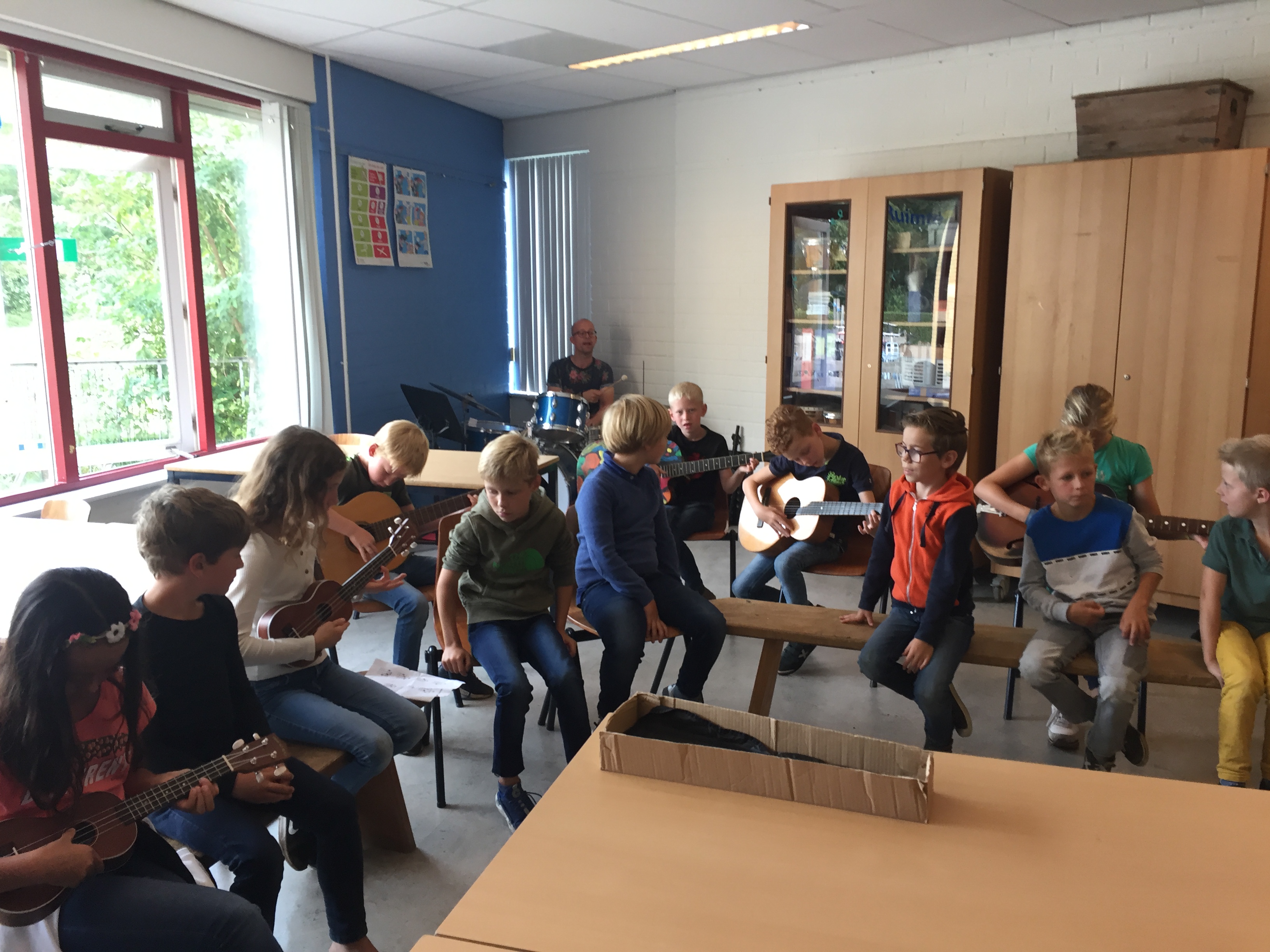 Groep 5-6 trapt muzikaal af!