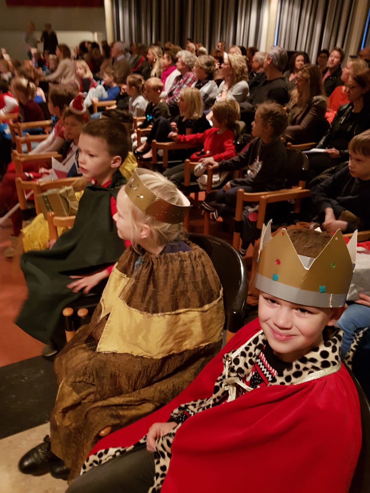 Sfeervolle kerstviering