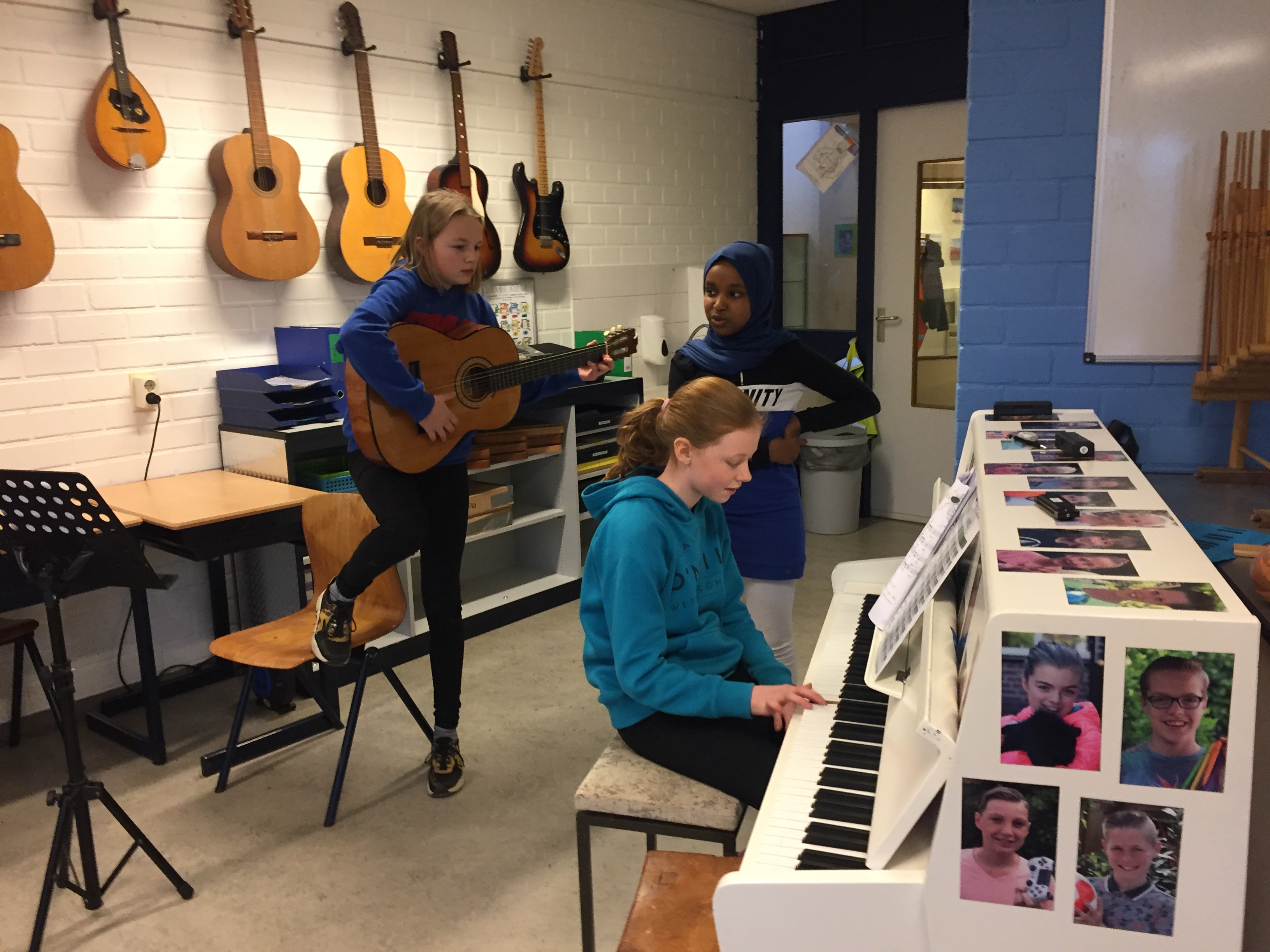 Muziekoptreden in groep 3-4