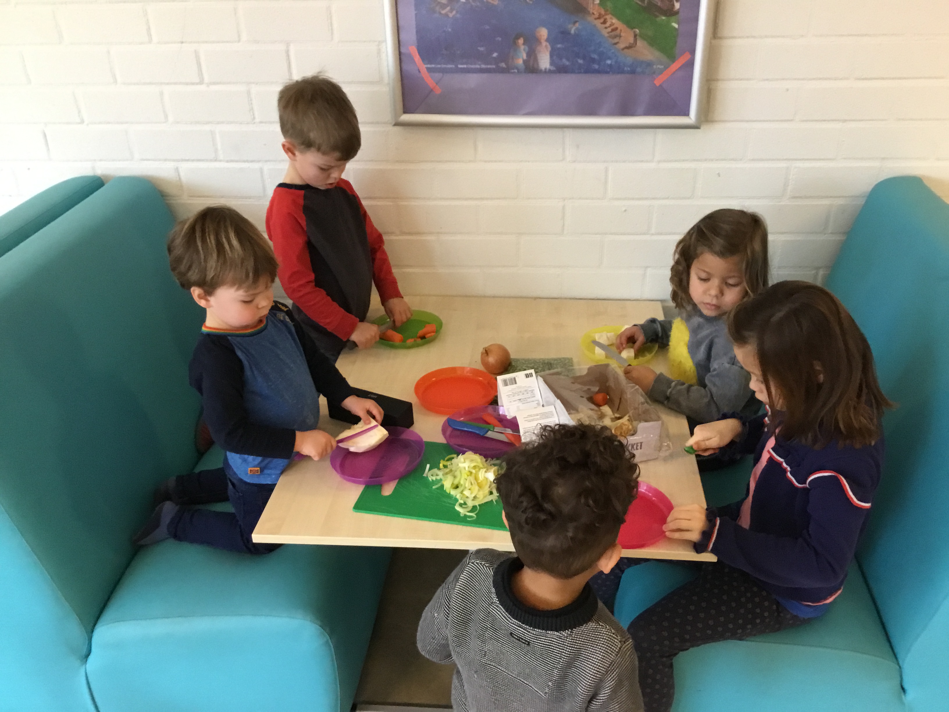 Opvang maakt erwtensoep