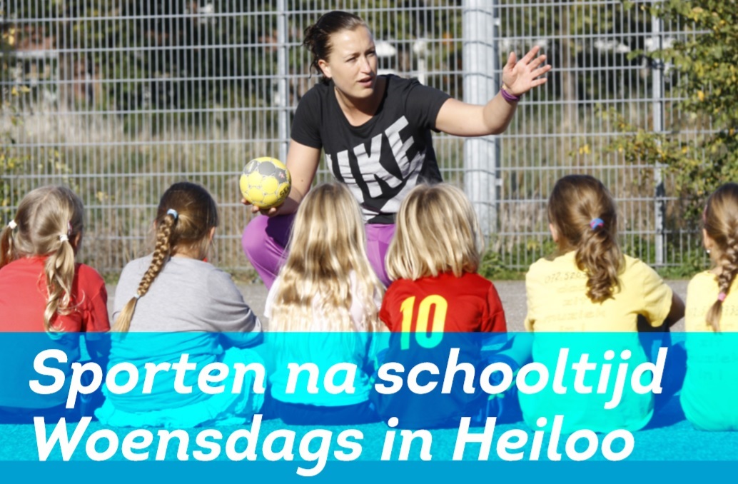 Sporten op het schoolplein in Heiloo
