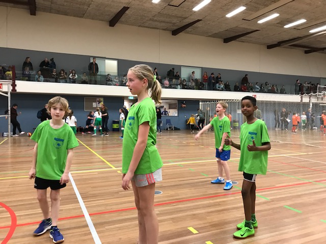 Groep 5-6: Volleybal en afsluiting thema