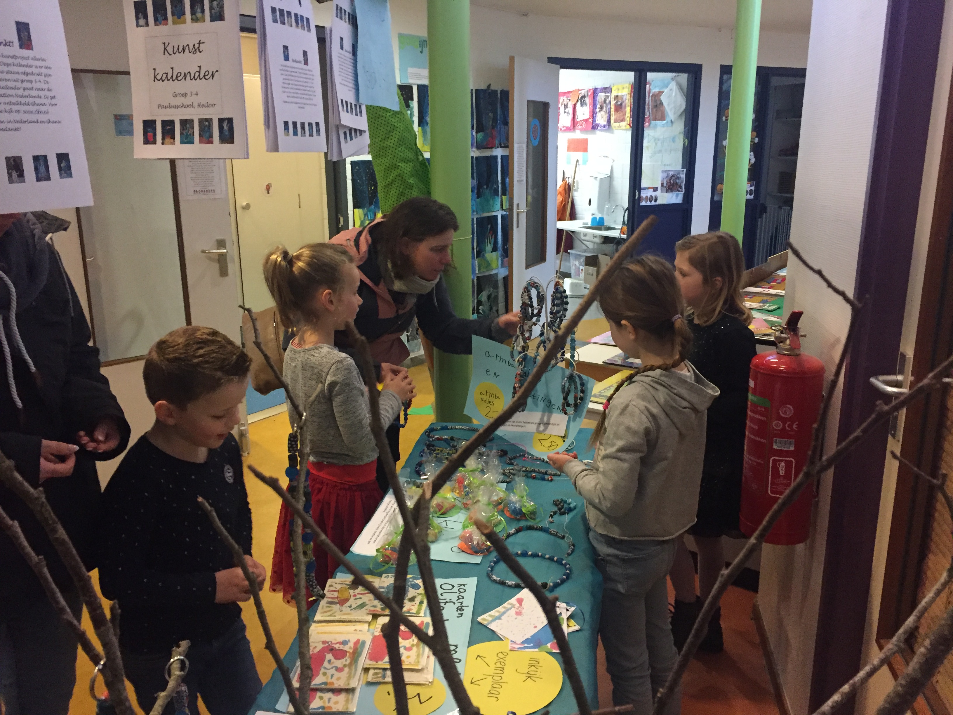 Alternatieve kunstverkoop voor Ghana