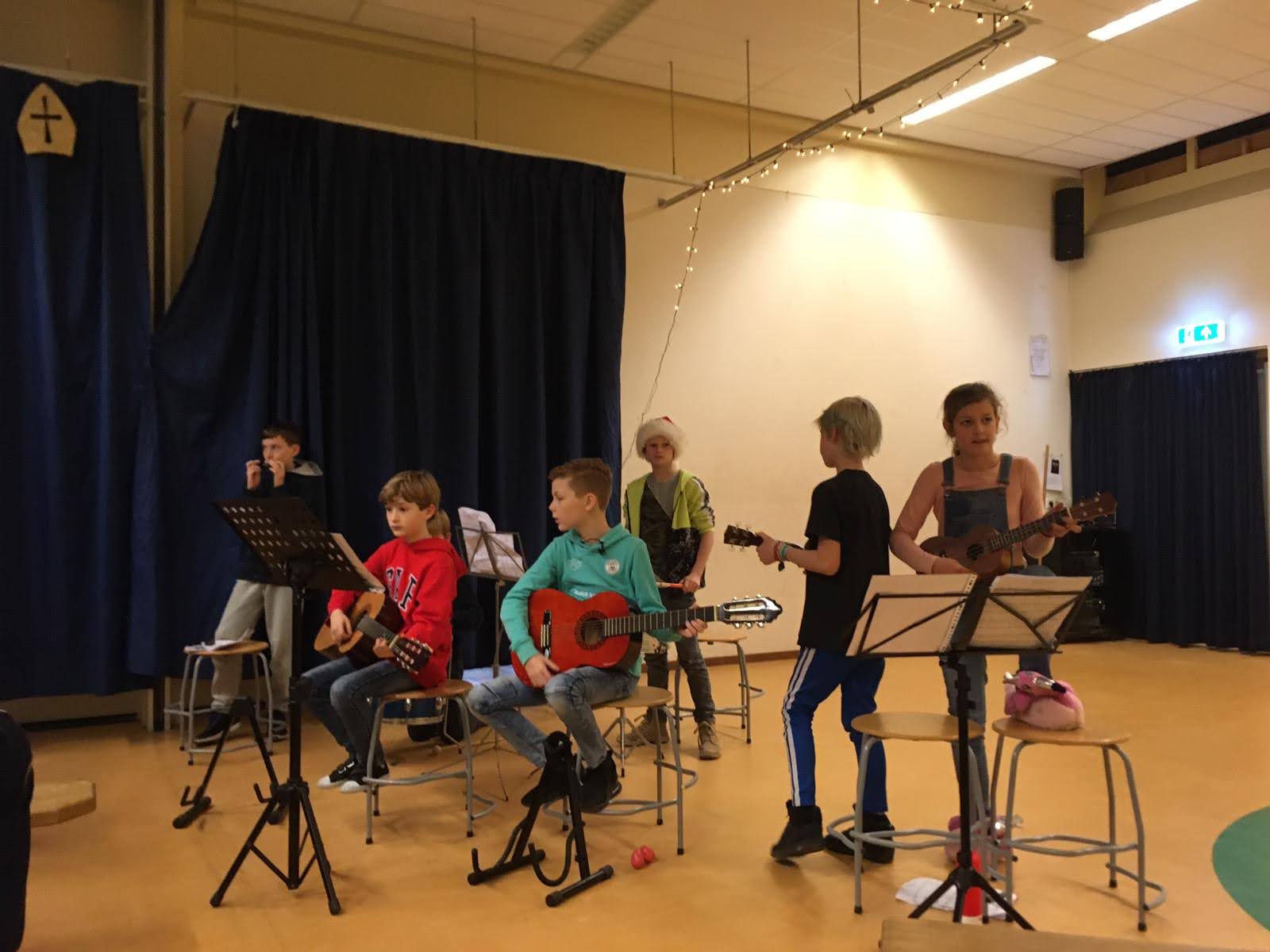 Sfeervolle kerstviering