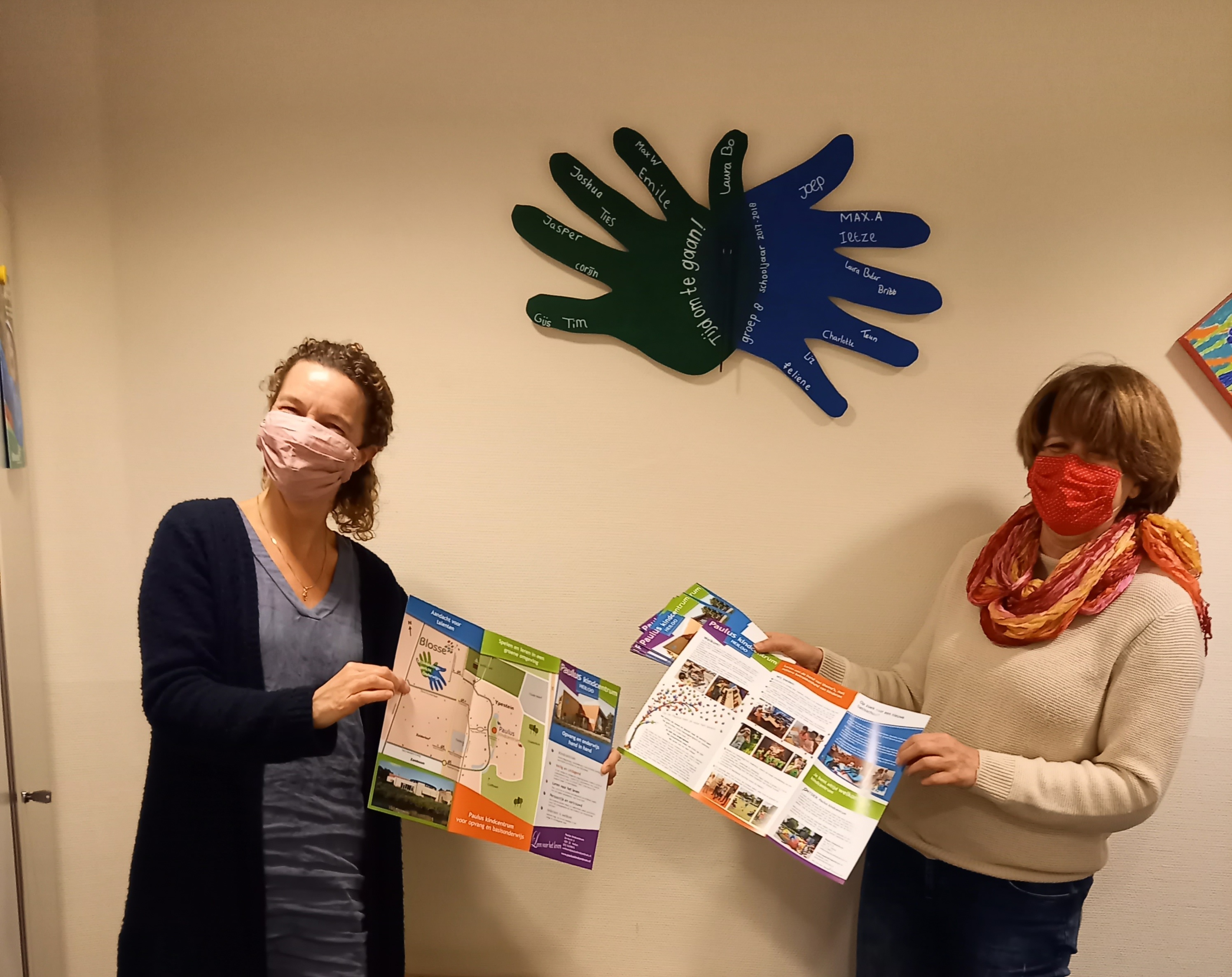 Nieuwe flyer Paulus kindcentrum 