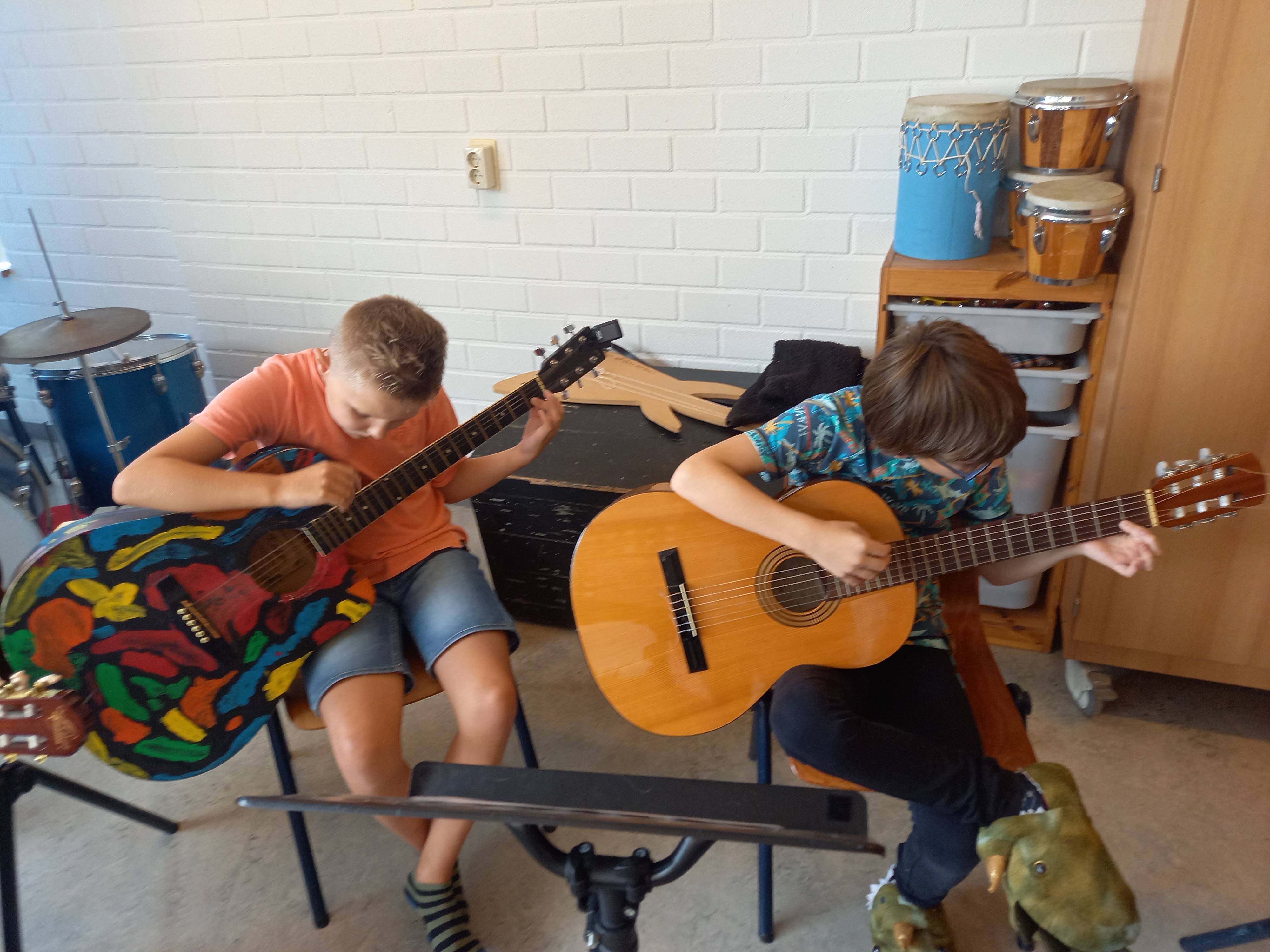 Groep 7-8 start muzikaal!