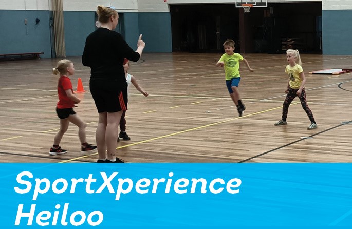 Ben jij 6 of 7 jaar (min. groep 3)? Probeer dan 18 weken lang 5 verschillende sporten uit!