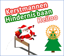 Kerstmannen Hindernisbaan Heiloo