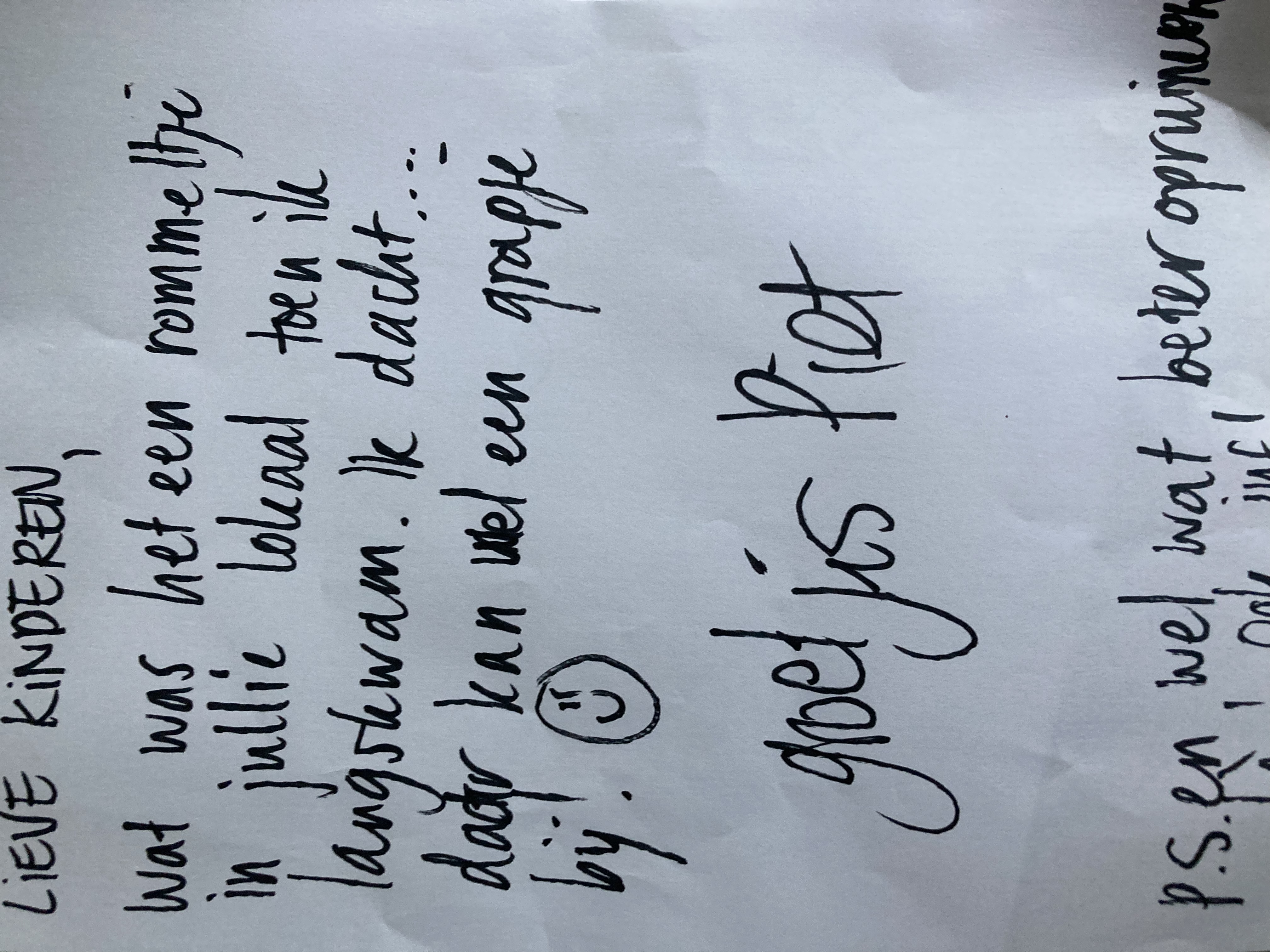 Groep 2-3 schoen zetten