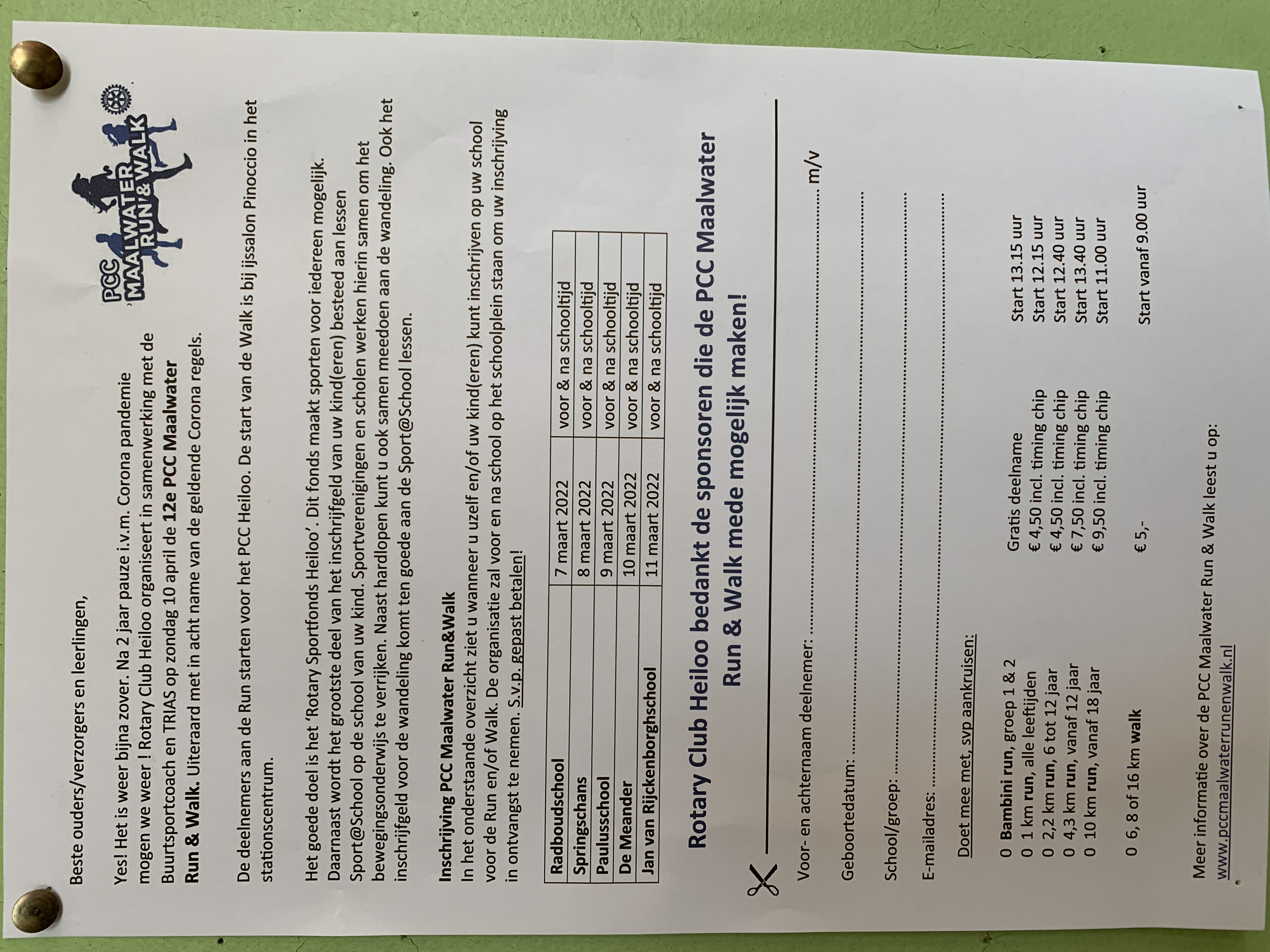 Maalwaterrun 10 april