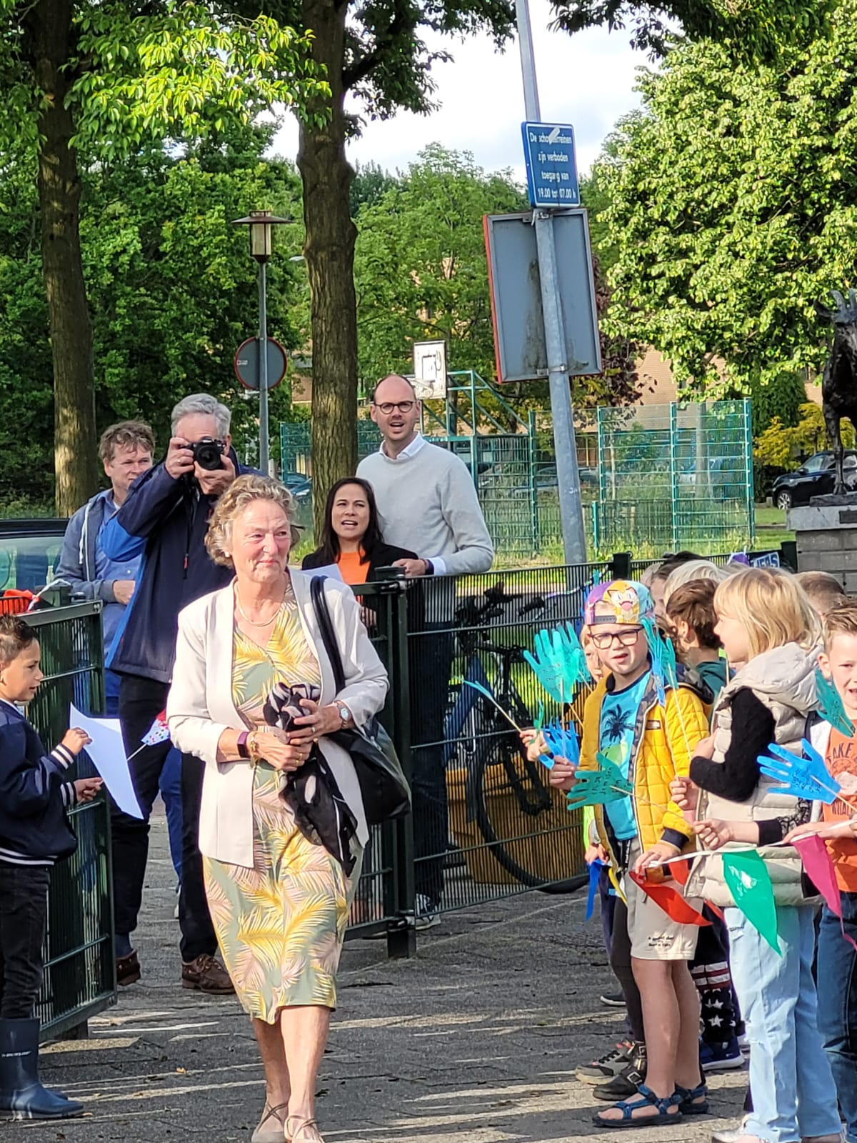 Pensioenfeest juf Machda 