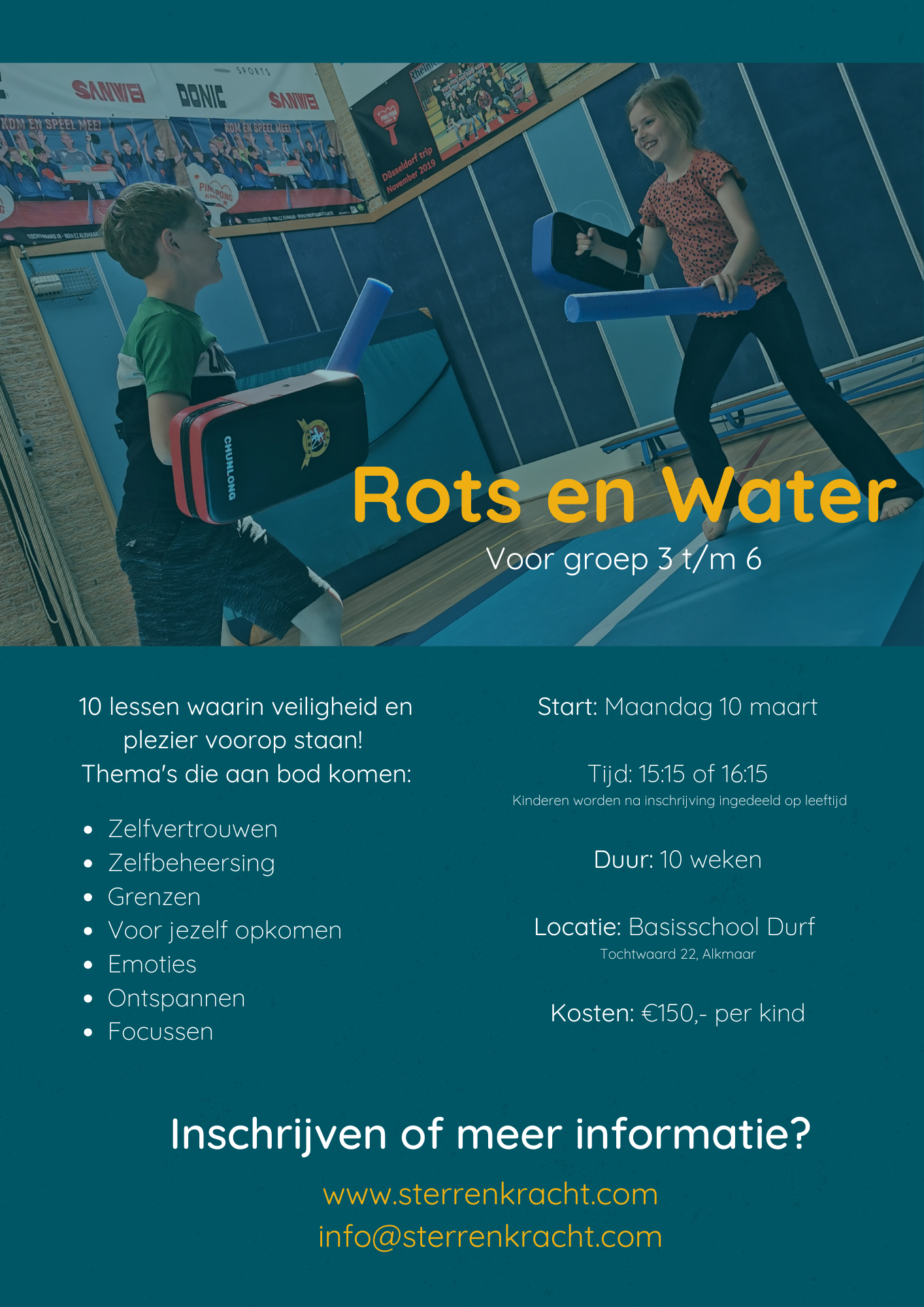 Training Rots en Water