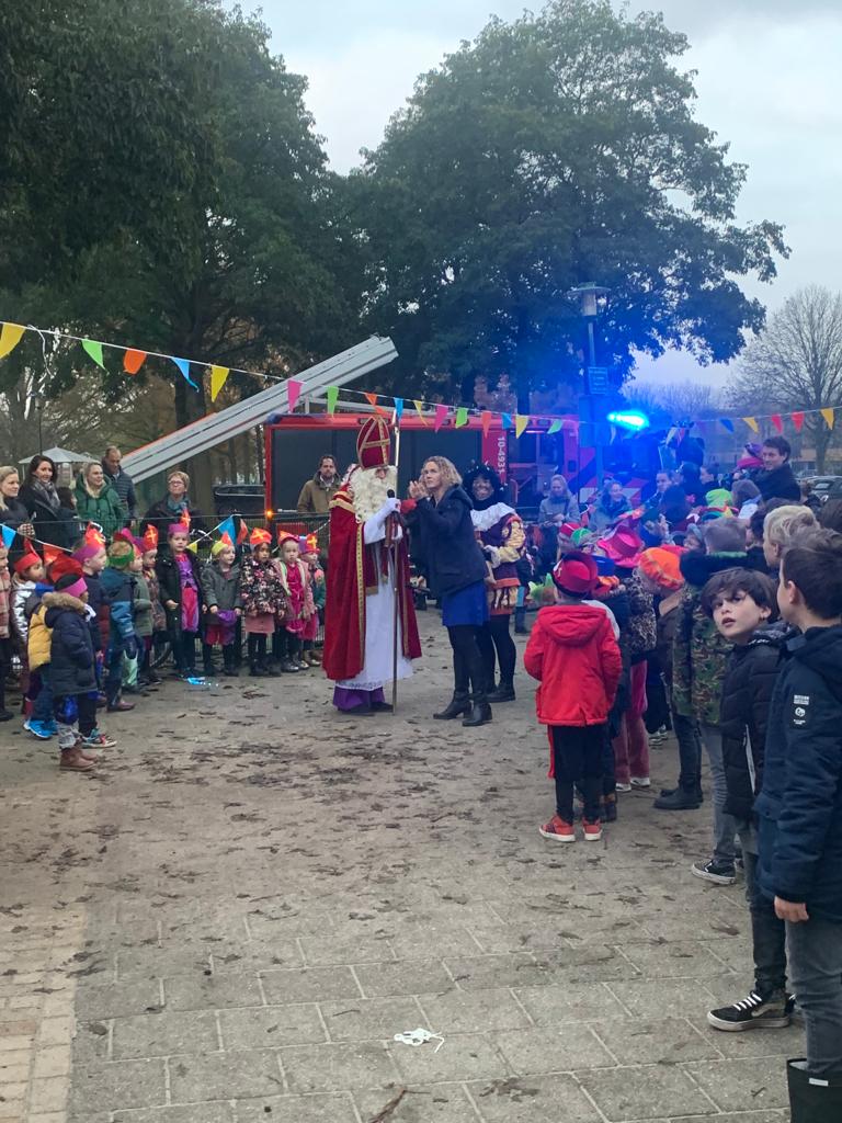 Geslaagd bezoek van Sint en Piet