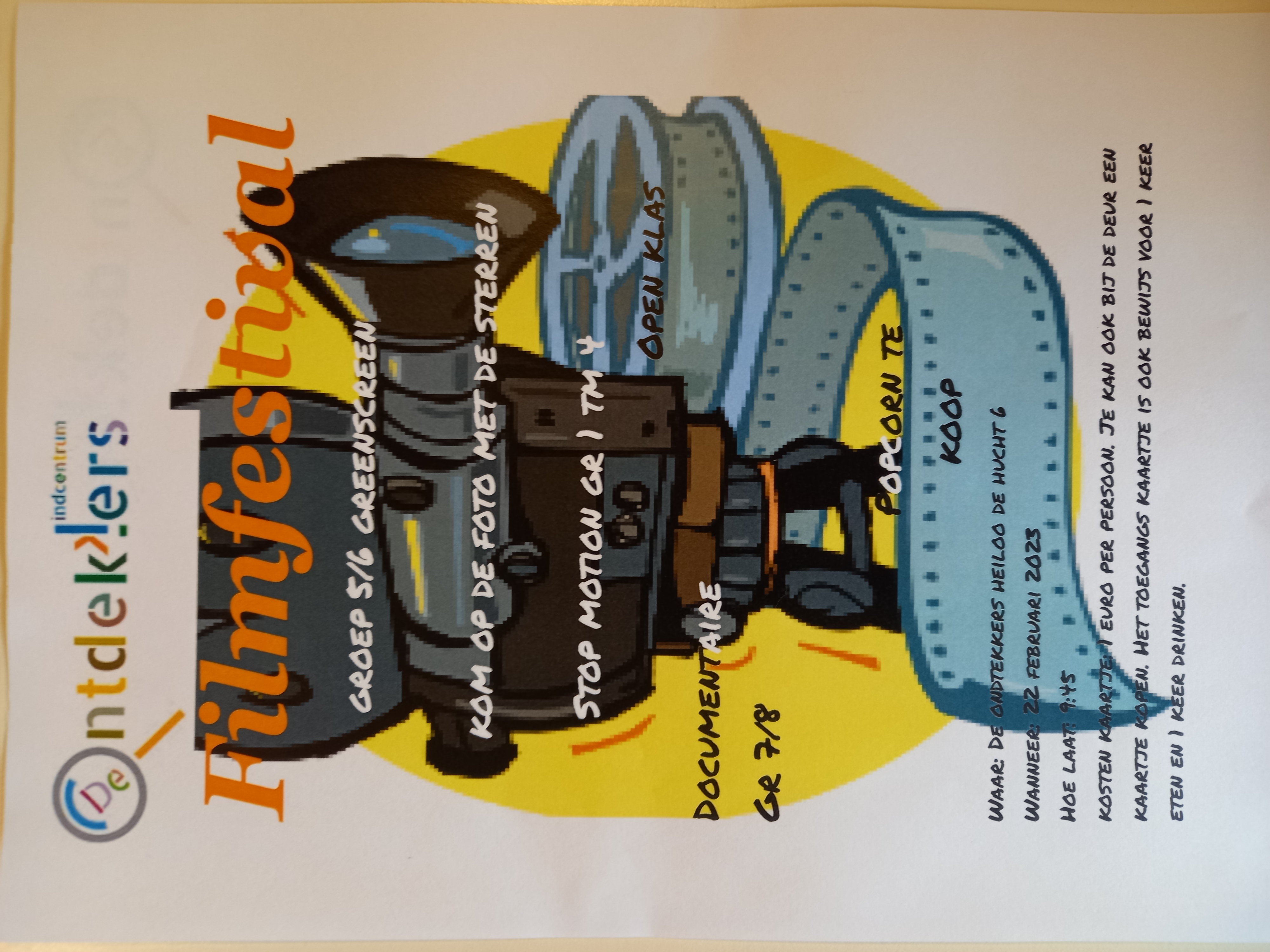 Filmfestival bij De Ontdekkers