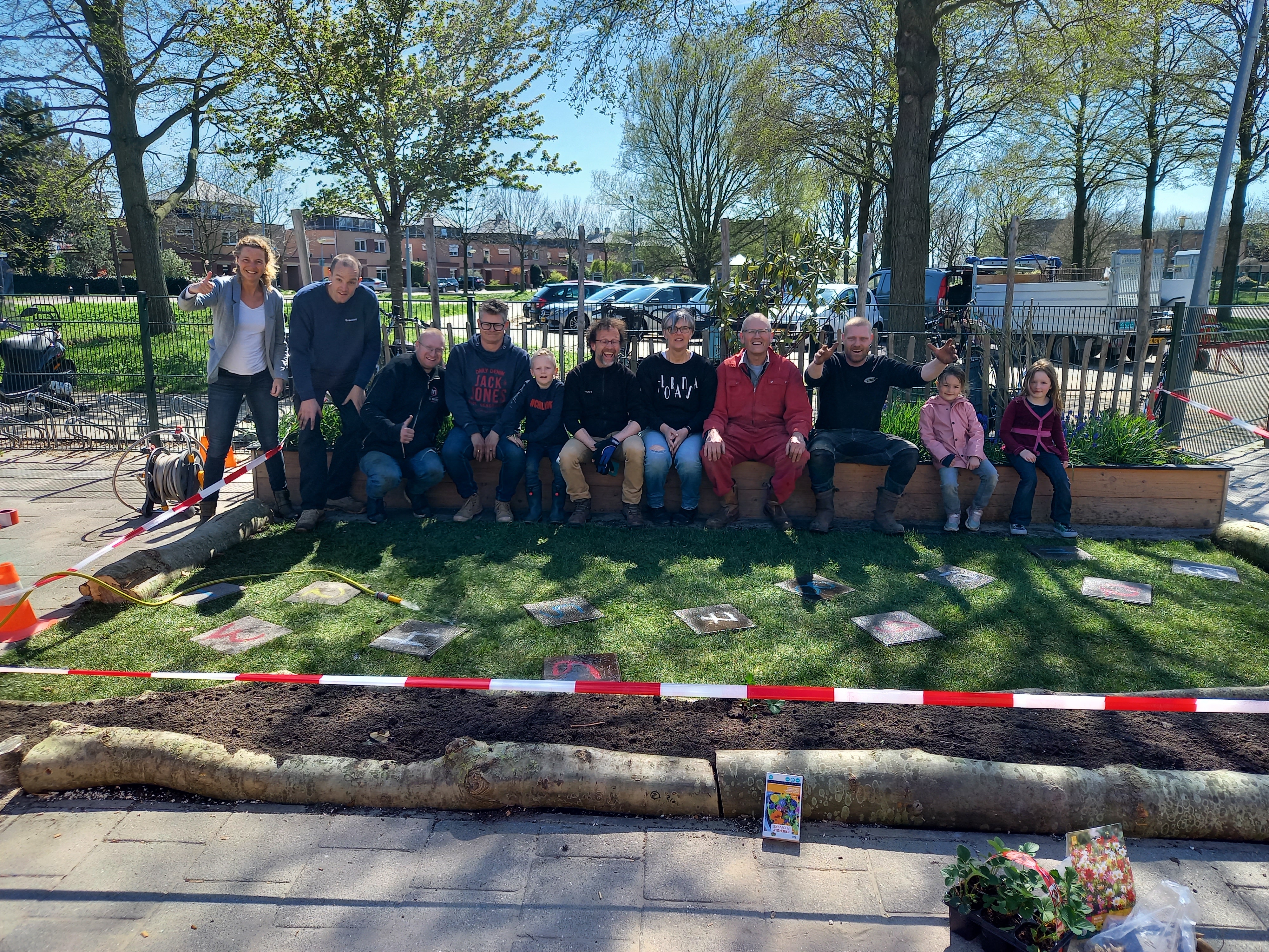 Prachtige Ontdektuin; bedankt tuinwerkgroep!!