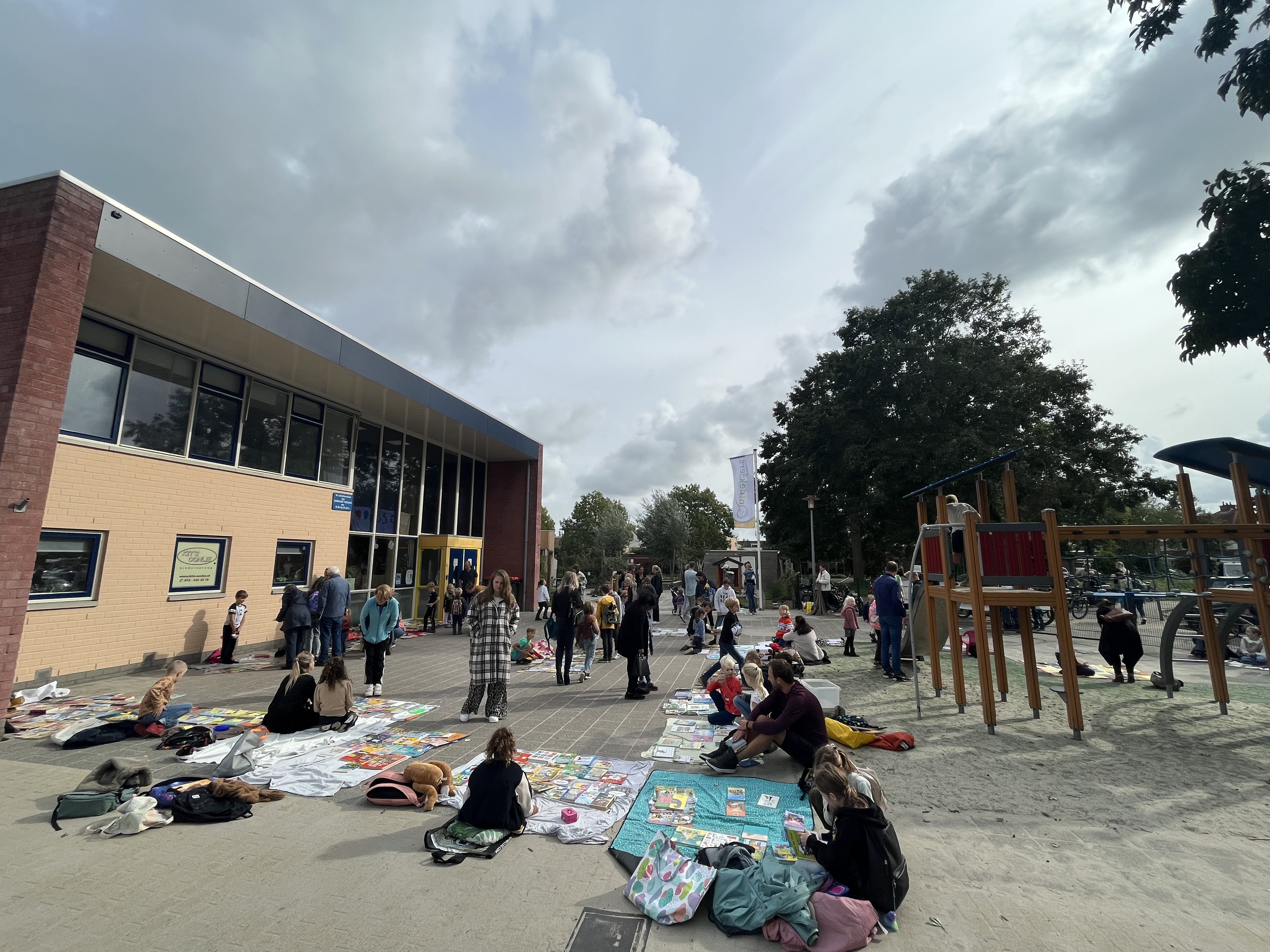 Geslaagde boekenmarkt!