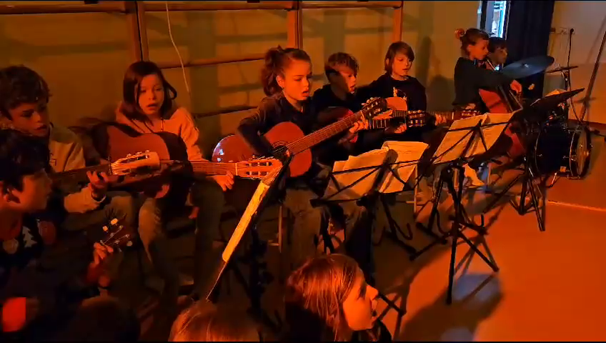 Sfeerimpressie kerstvoorstelling